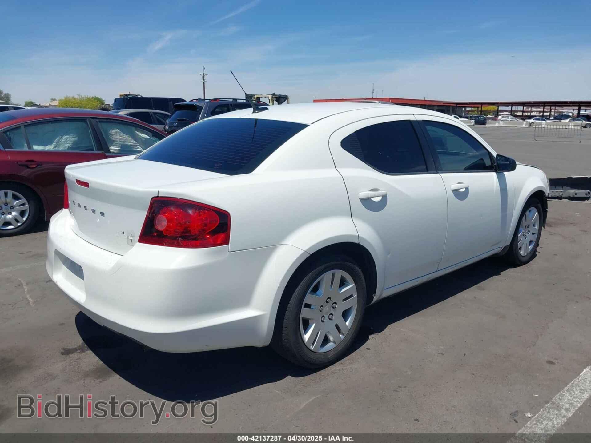 2011 DODGE AVENGER - VIN: 1B3BD4FB2BN523430 - Фото 4