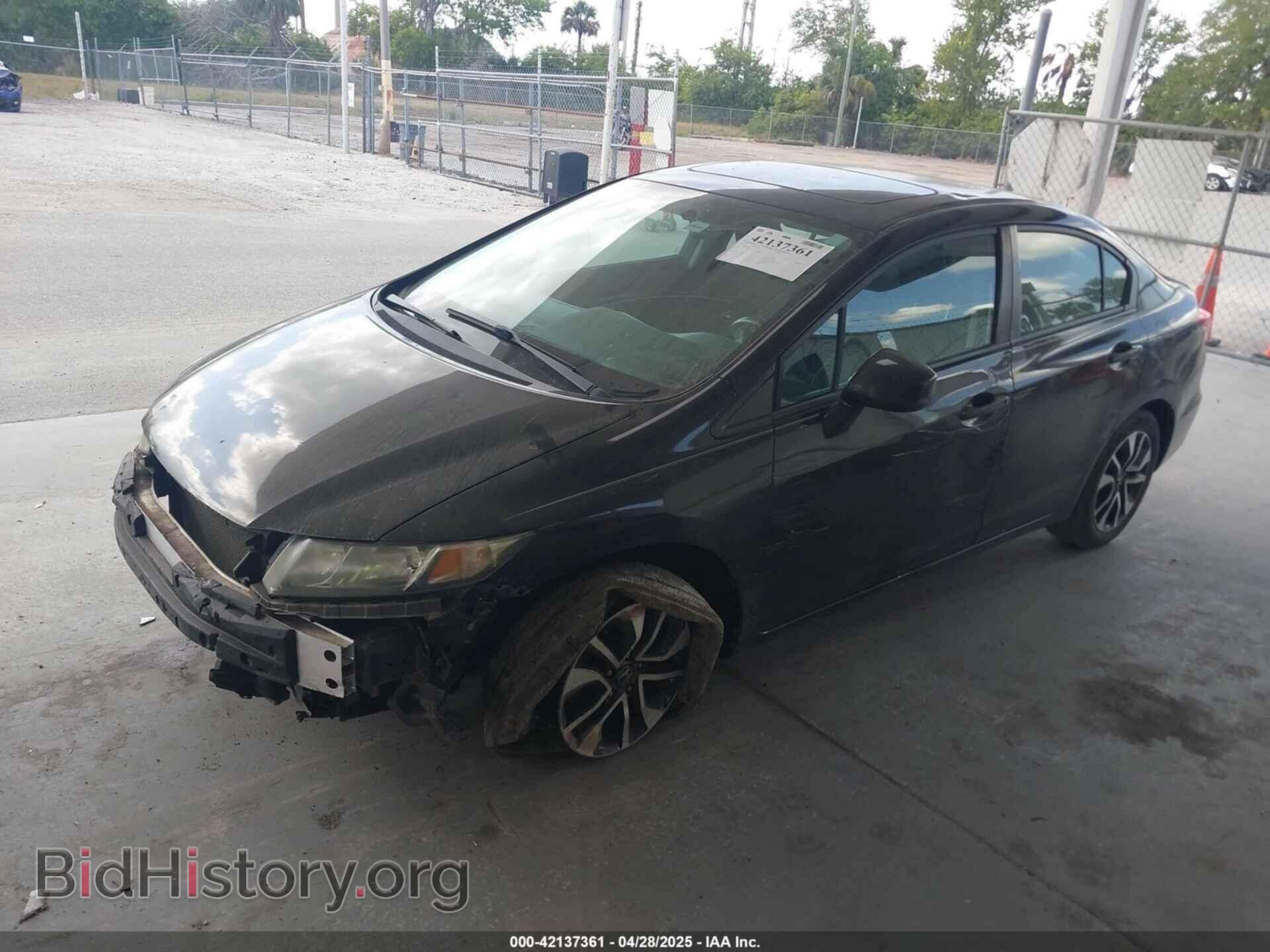 2013 HONDA CIVIC - VIN: 2HGFB2F89DH577772 - Фото 2