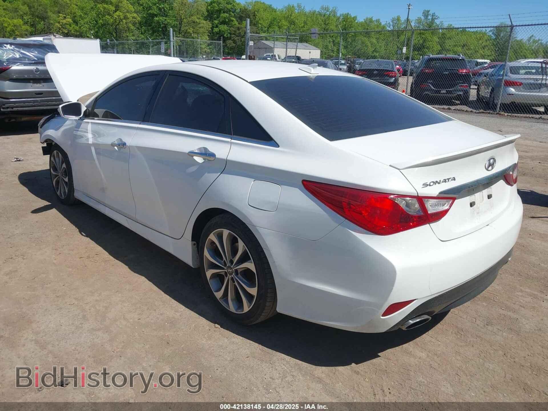 2014 HYUNDAI SONATA - VIN: 5NPEC4AC1EH849402 - Фото 3