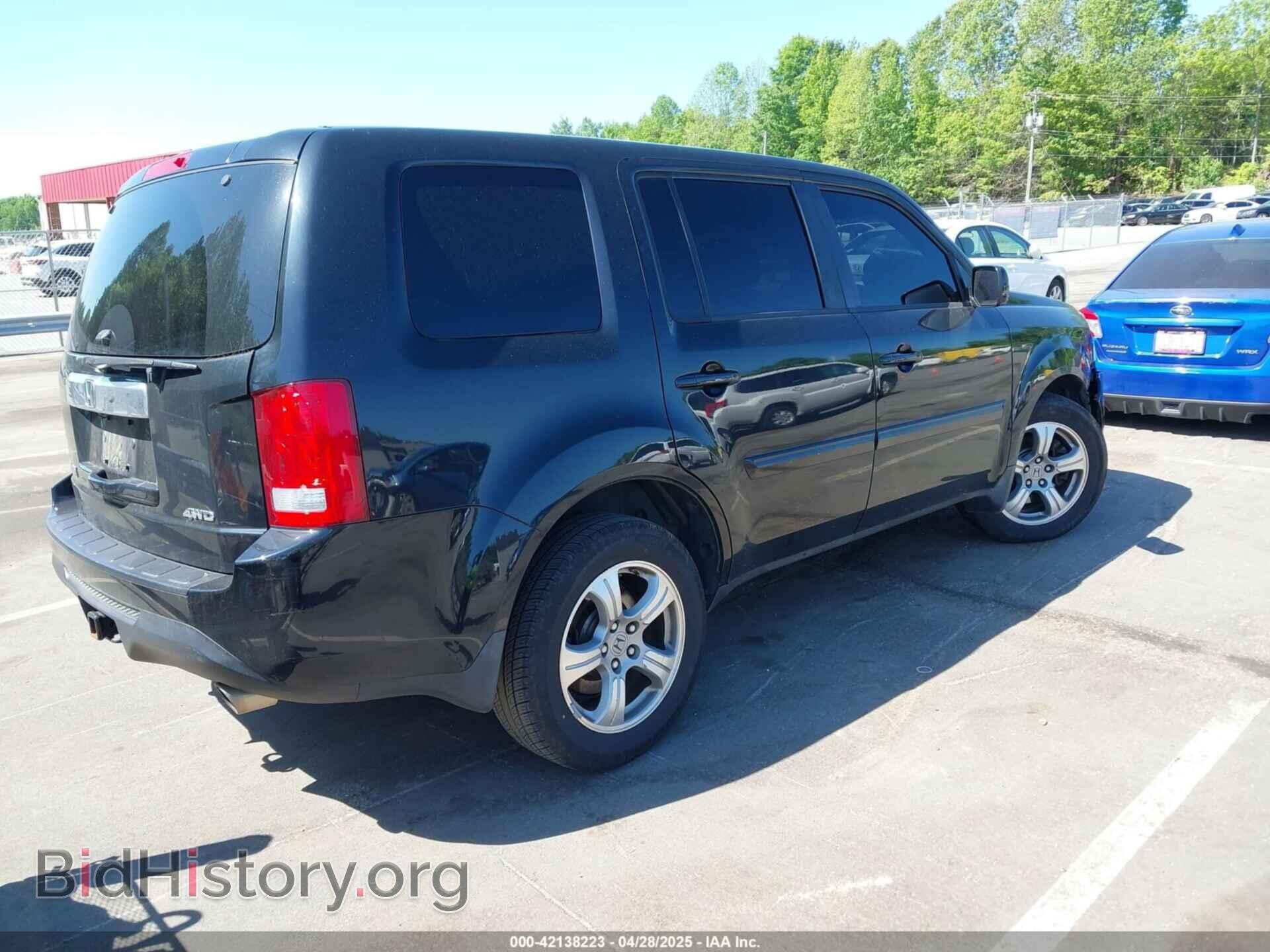 2012 HONDA PILOT - VIN: 5FNYF4H71CB056805 - Фото 4