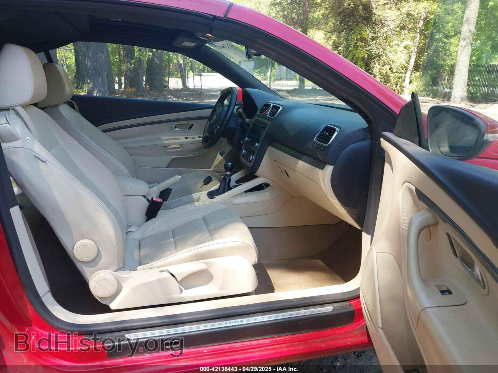 2010 VOLKSWAGEN EOS - VIN: WVWAA7AH4AV016091 - Фото 5