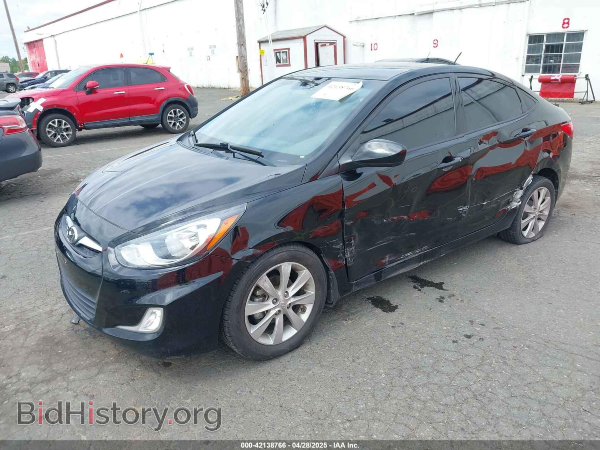 2013 HYUNDAI ACCENT - VIN: KMHCU4AE3DU581197 - Фото 2