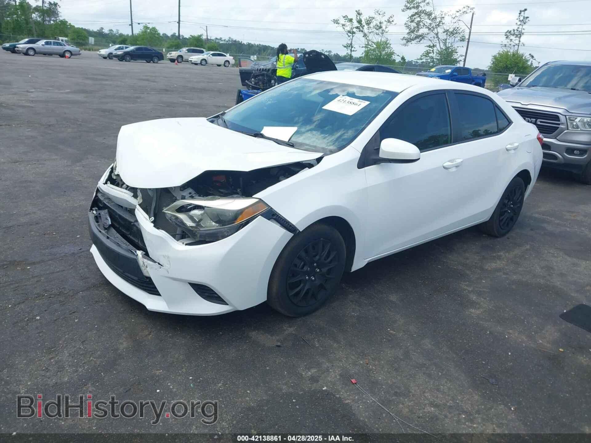2014 TOYOTA COROLLA - VIN: 5YFBURHE9EP094541 - Фото 2