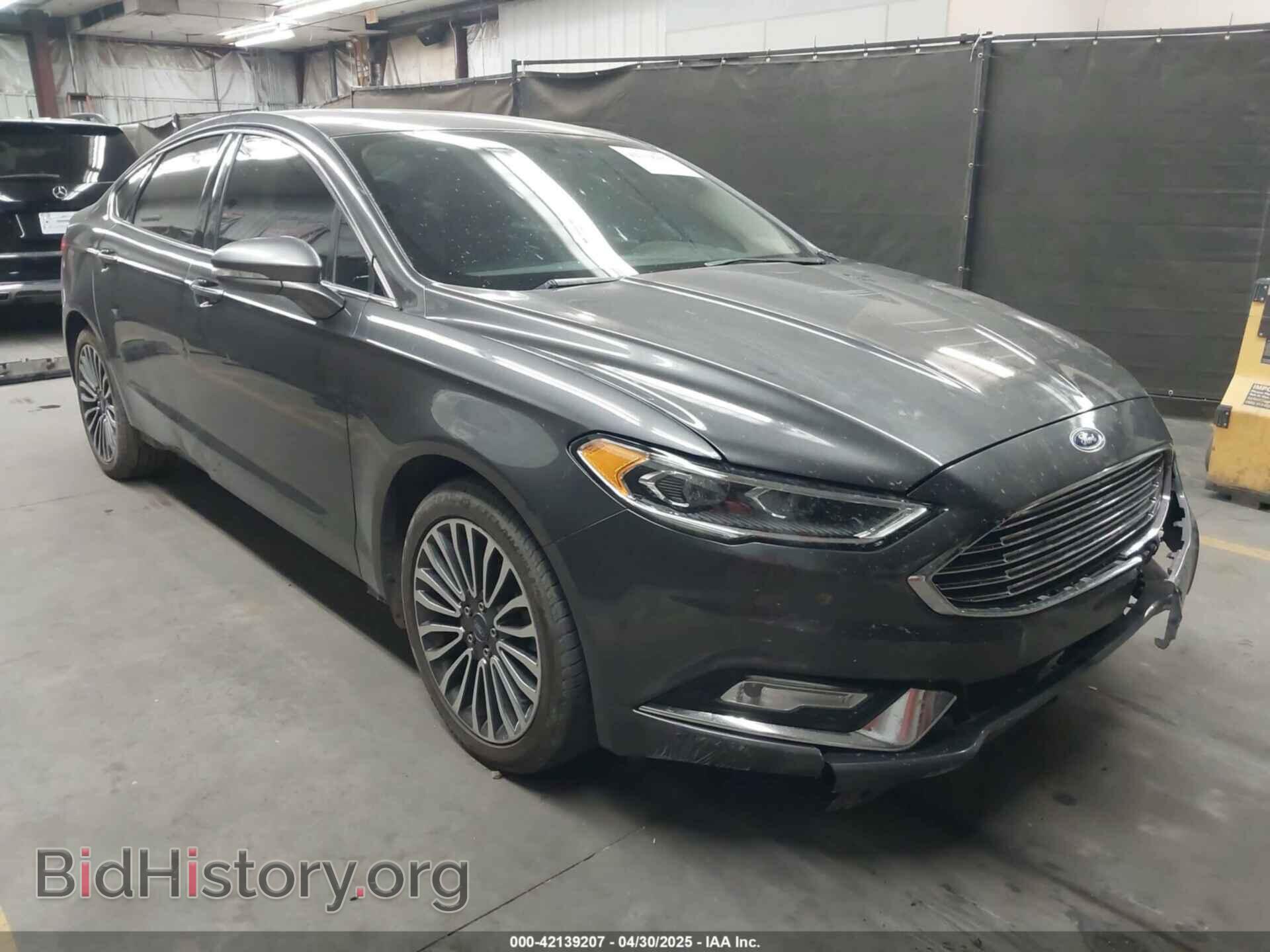 Photo 3FA6P0D96JR219308 - FORD FUSION 2018