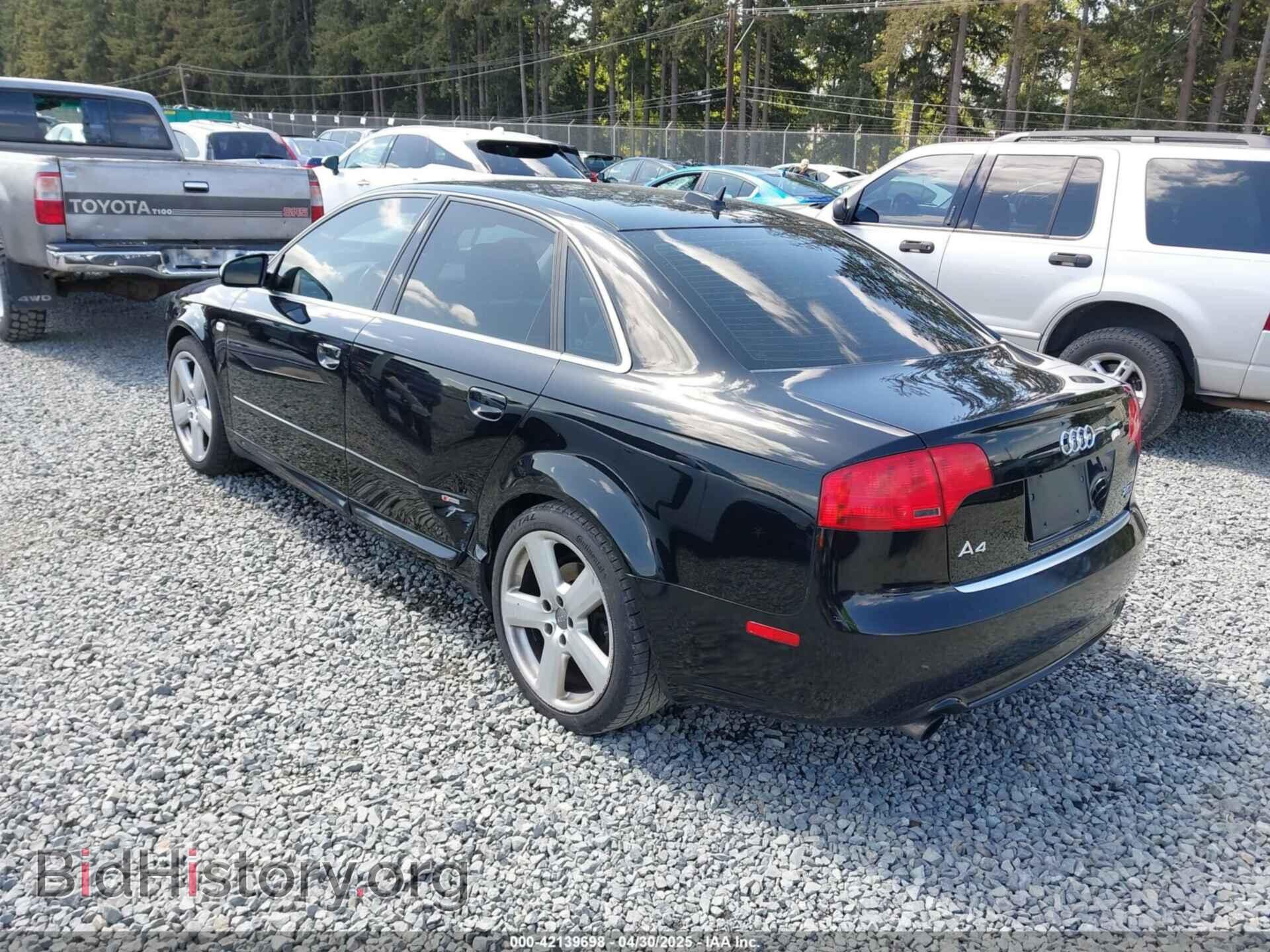 2006 AUDI A4 - VIN: WAUEF78E76A104921 - Фото 3