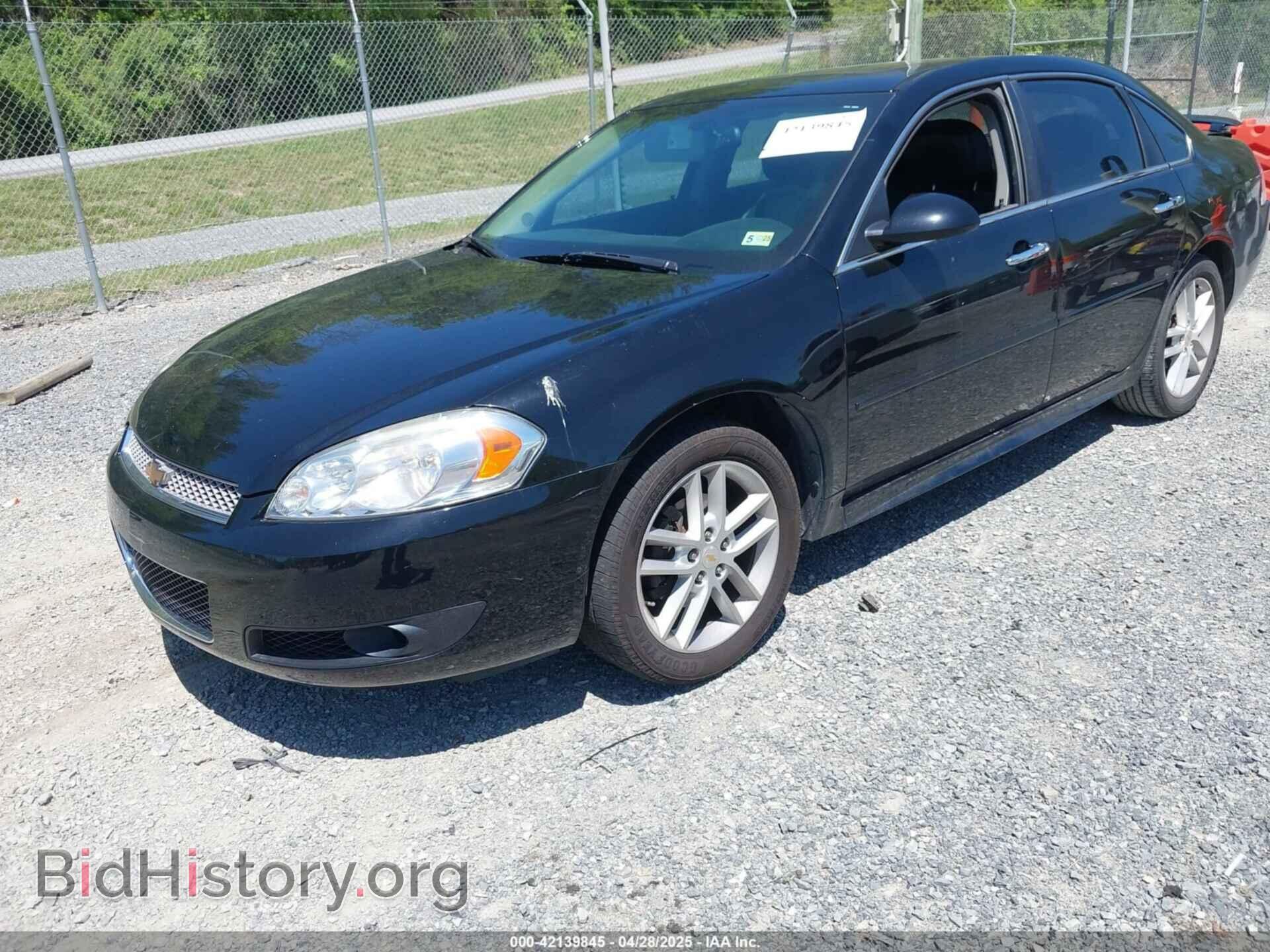 2012 CHEVROLET IMPALA - VIN: 2G1WC5E35C1168896 - Фото 2