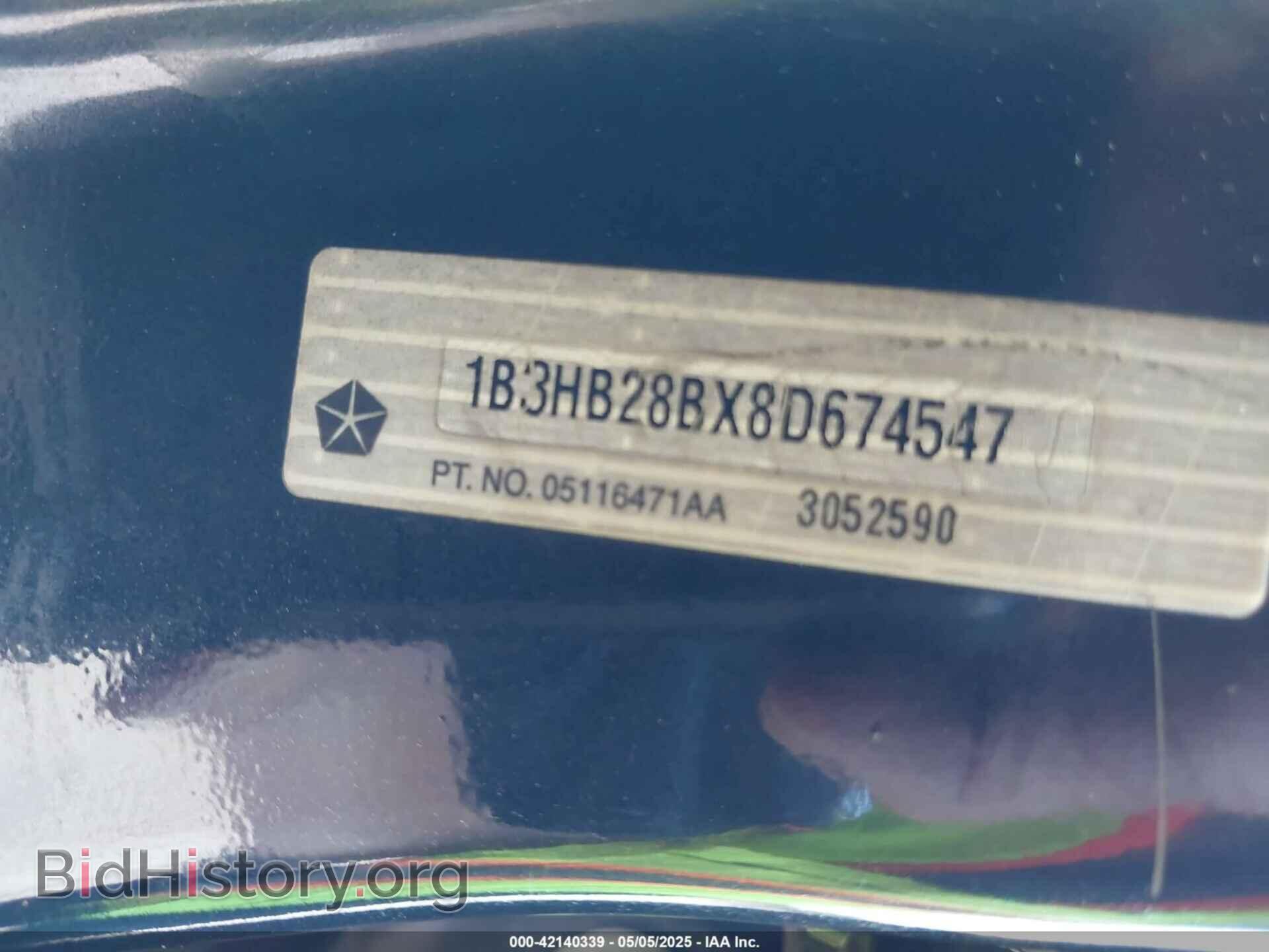 2008 DODGE CALIBER - VIN: 1B3HB28BX8D674547 - Фото 9