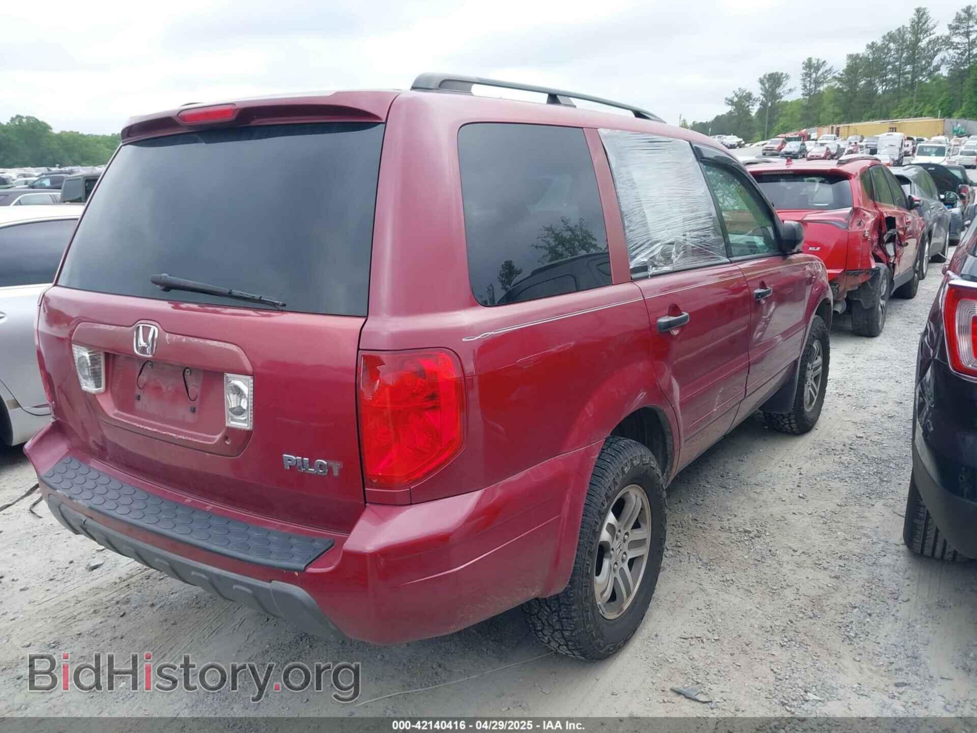 2005 HONDA PILOT - VIN: 2HKYF18485H524294 - Фото 4