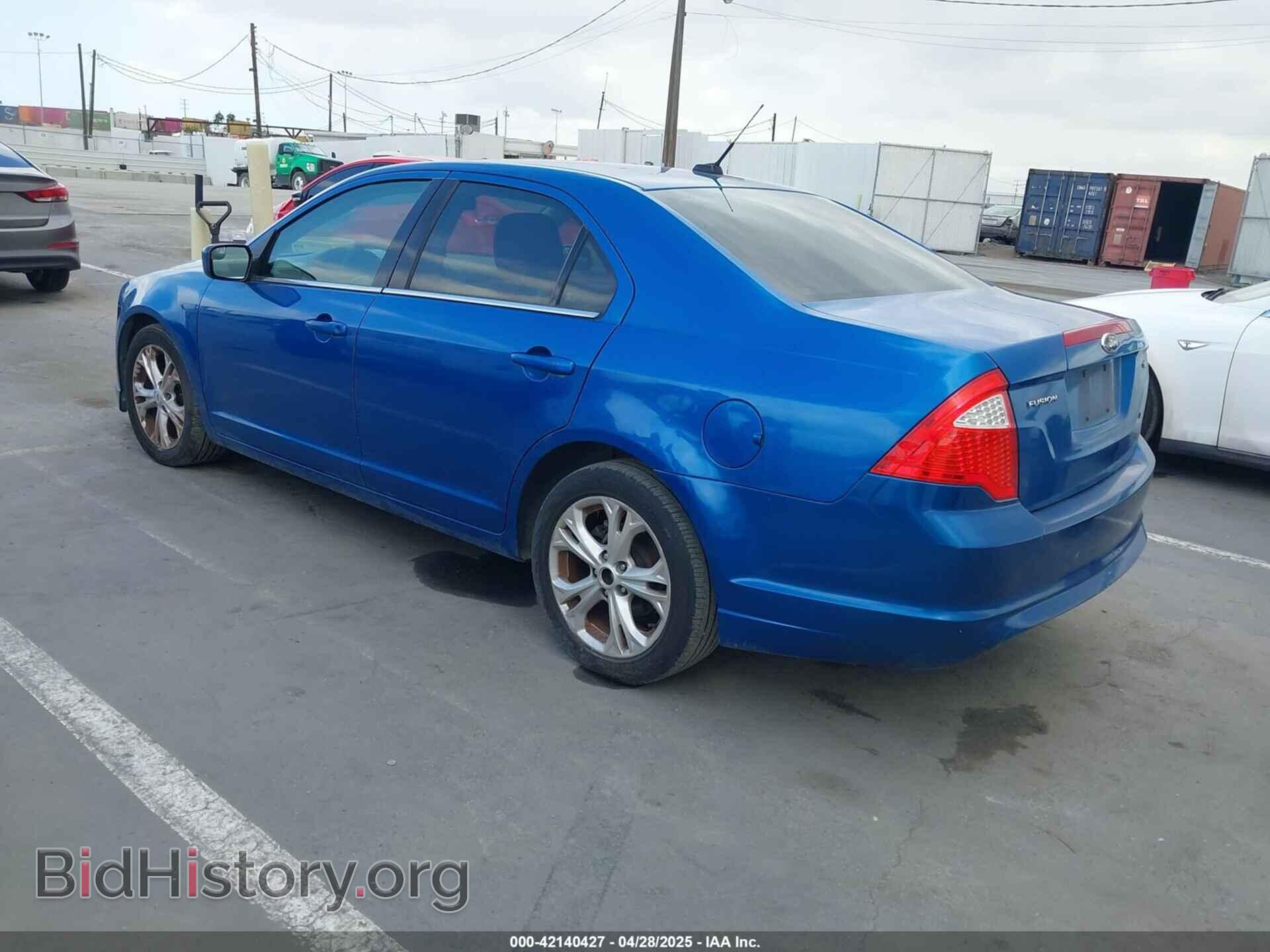 2012 FORD FUSION - VIN: 3FAHP0HA9CR351141 - Фото 3