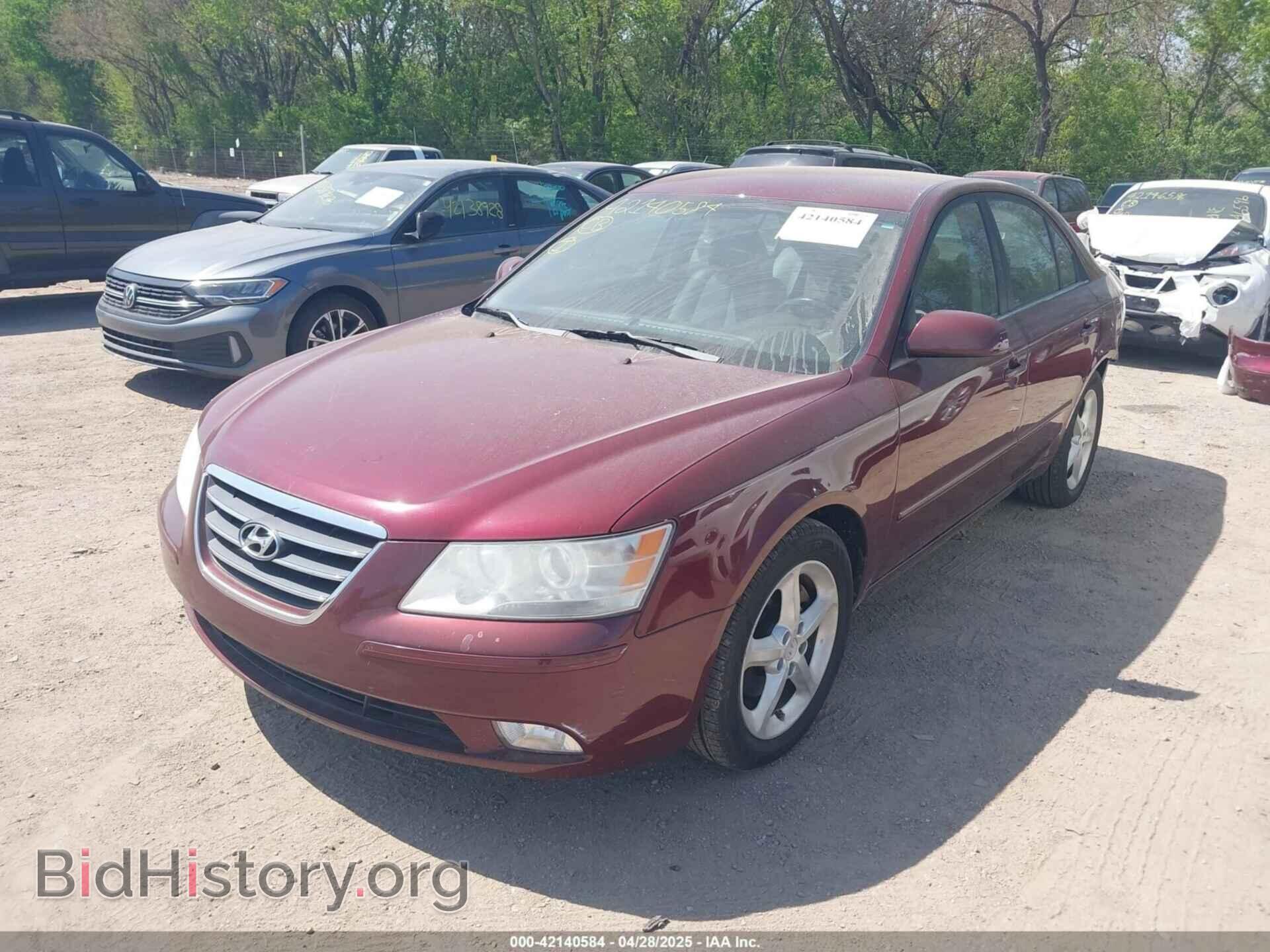 2009 HYUNDAI SONATA - VIN: 5NPEU46FX9H442829 - Фото 2