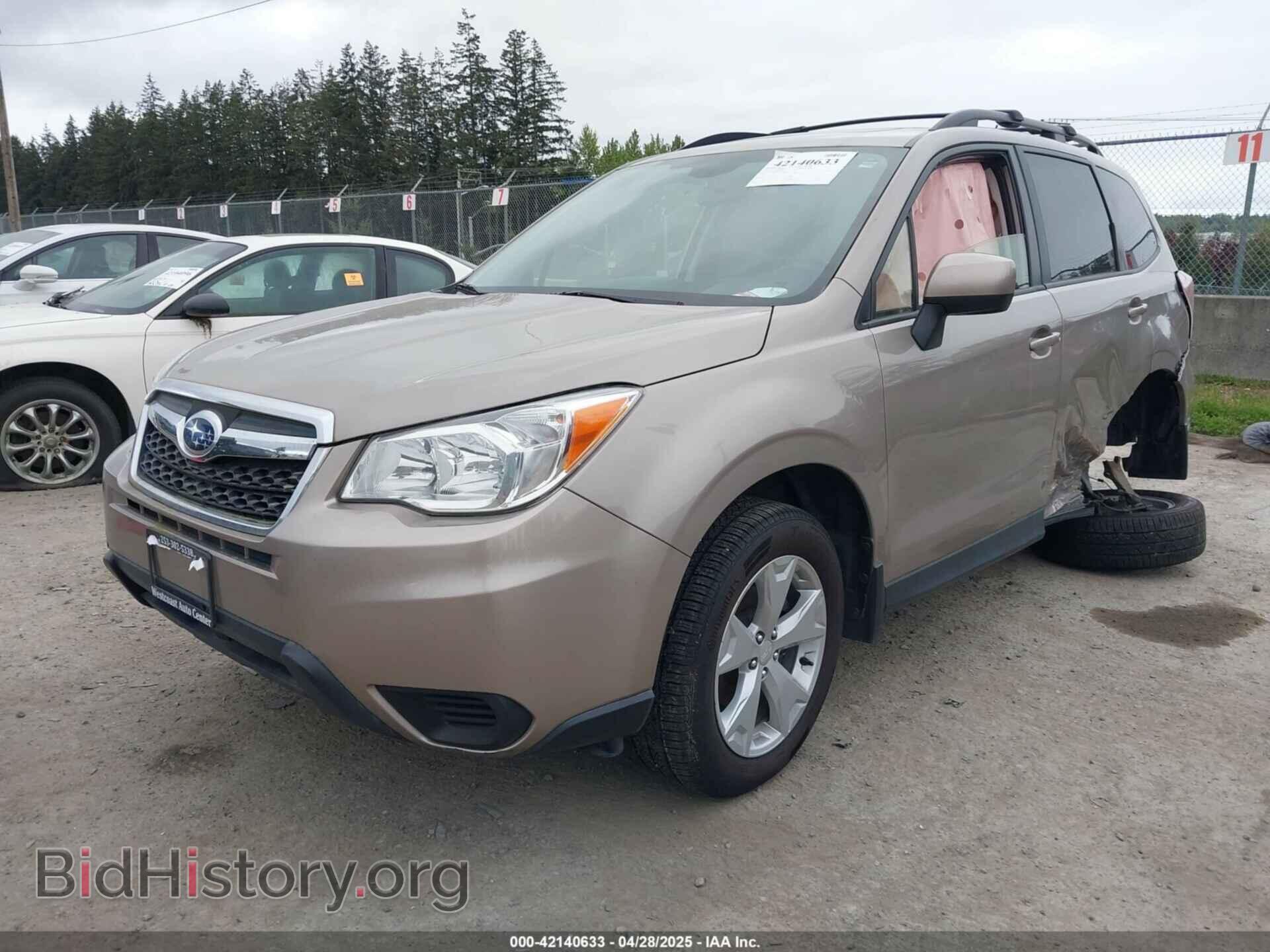 2015 SUBARU FORESTER - VIN: JF2SJAFC0FH559041 - Фото 2