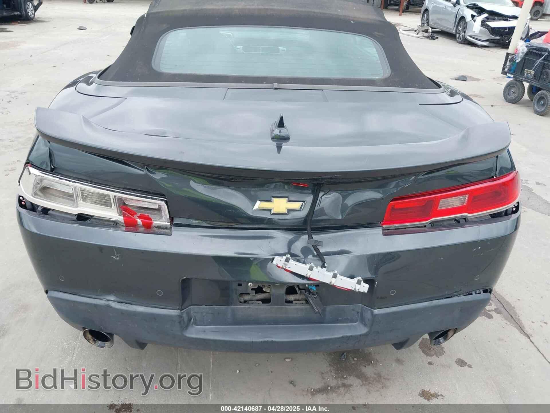 2015 CHEVROLET CAMARO - VIN: 2G1FD3D36F9135883 - Фото 6