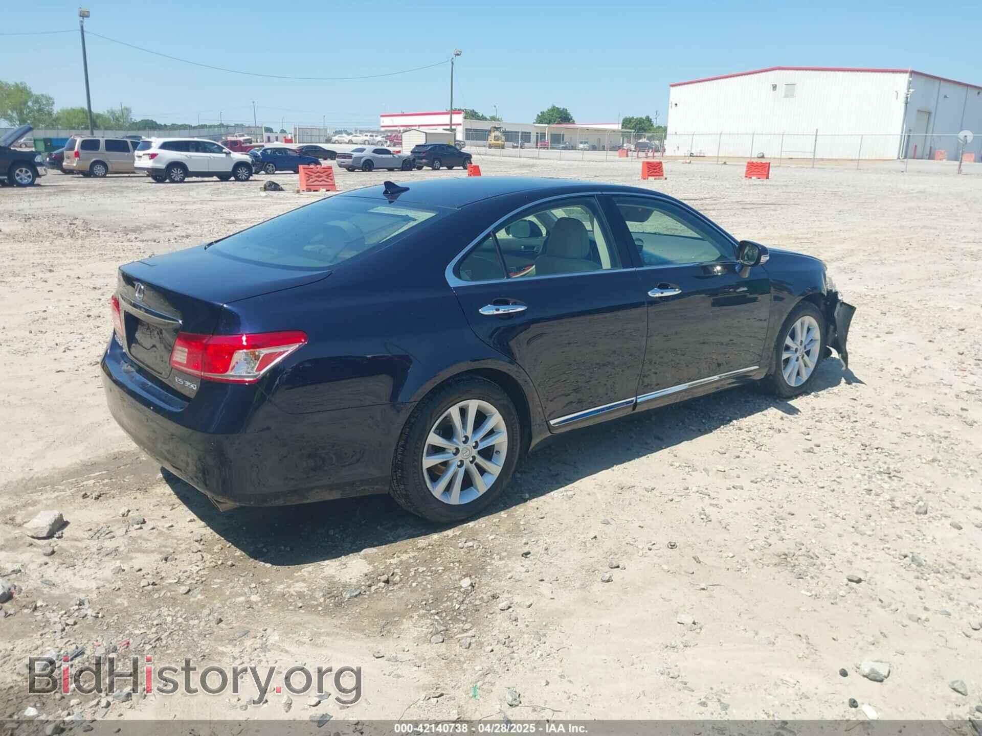 2010 LEXUS ES 350 - VIN: JTHBK1EG4A2361251 - Фото 4