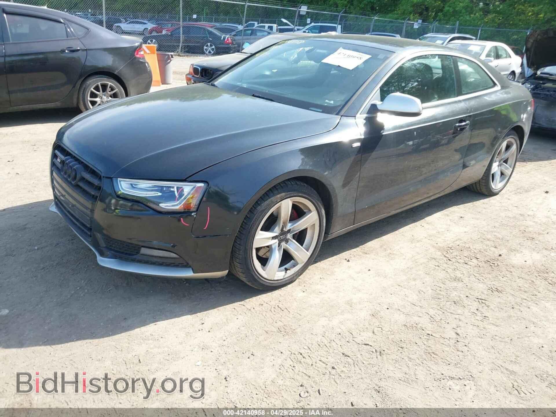 2013 AUDI A5 - VIN: WAULFAFR5DA055712 - Фото 2