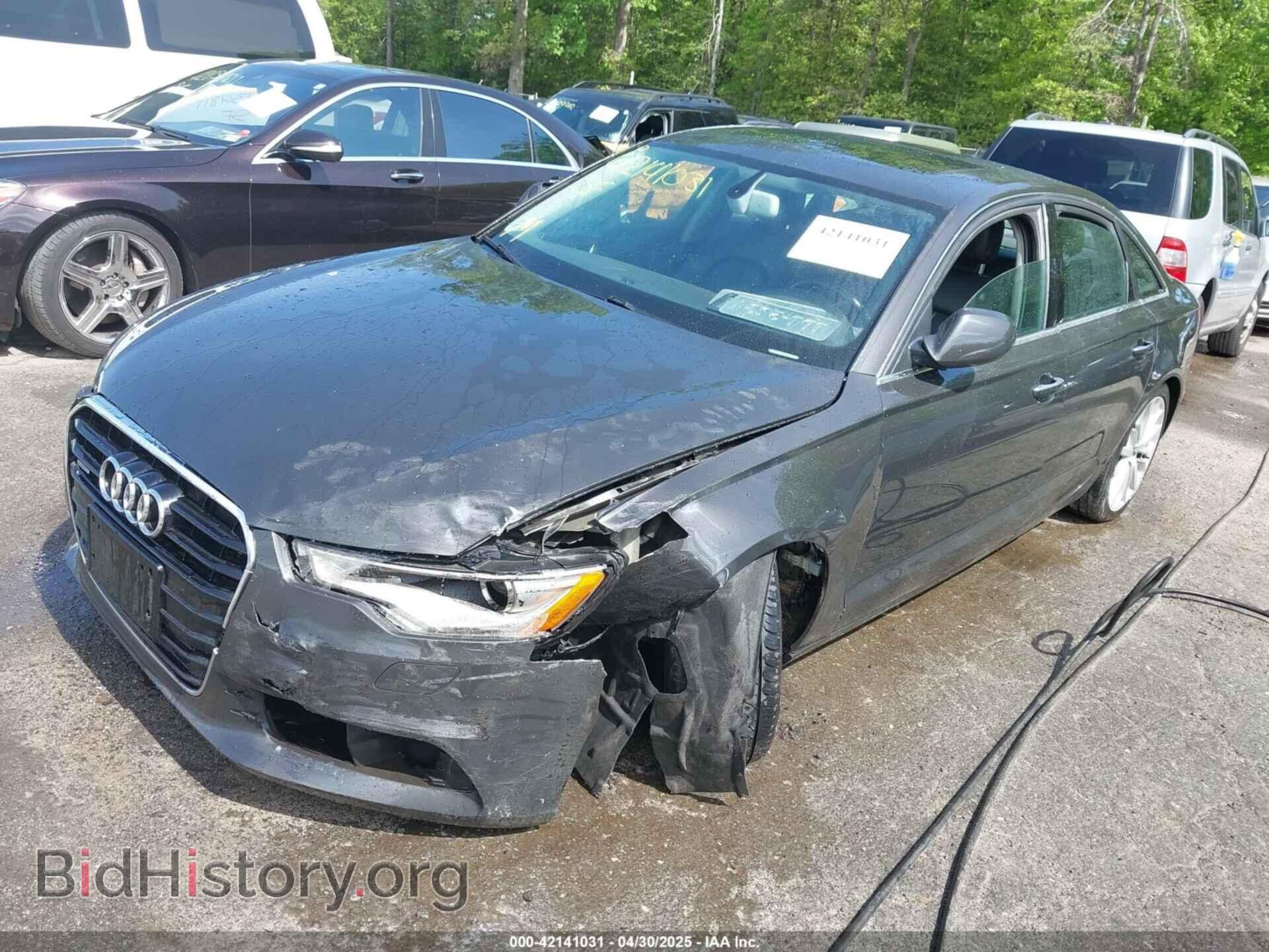 2013 AUDI A6 - VIN: WAUGFAFC2DN080928 - Photo 2