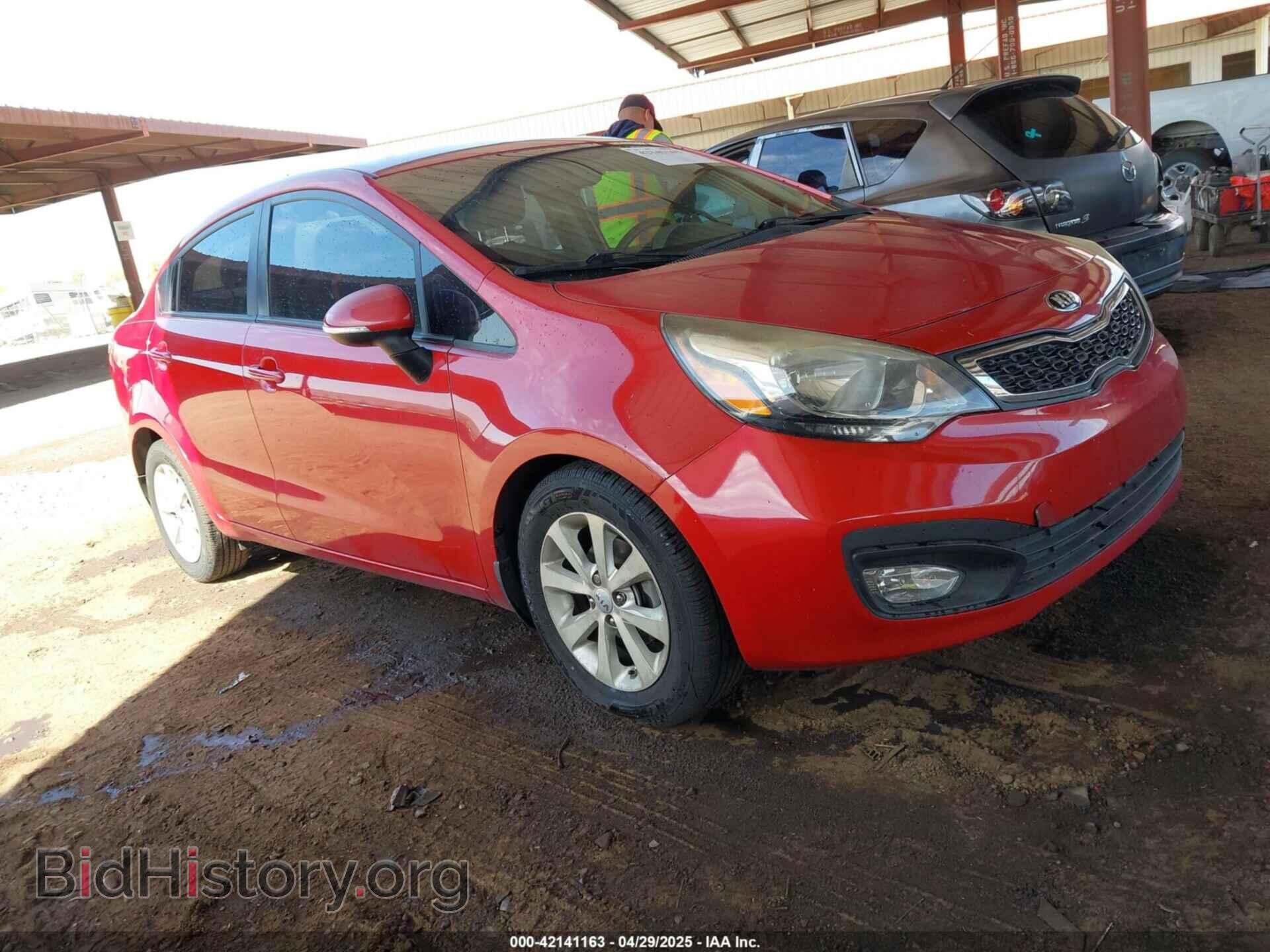 Фотография KNADN4A38F6448444 - KIA RIO 2015
