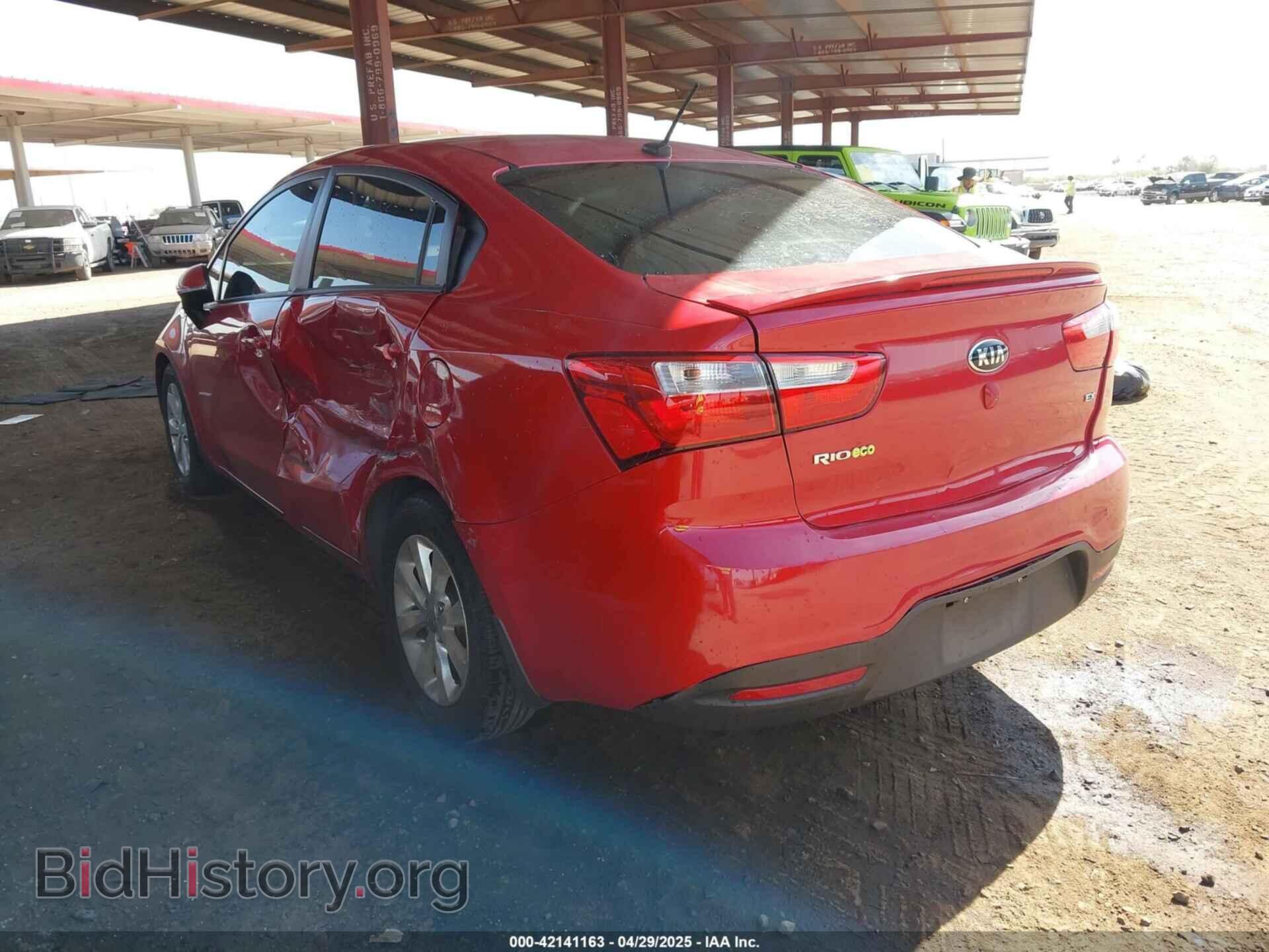2015 KIA RIO - VIN: KNADN4A38F6448444 - Фото 3