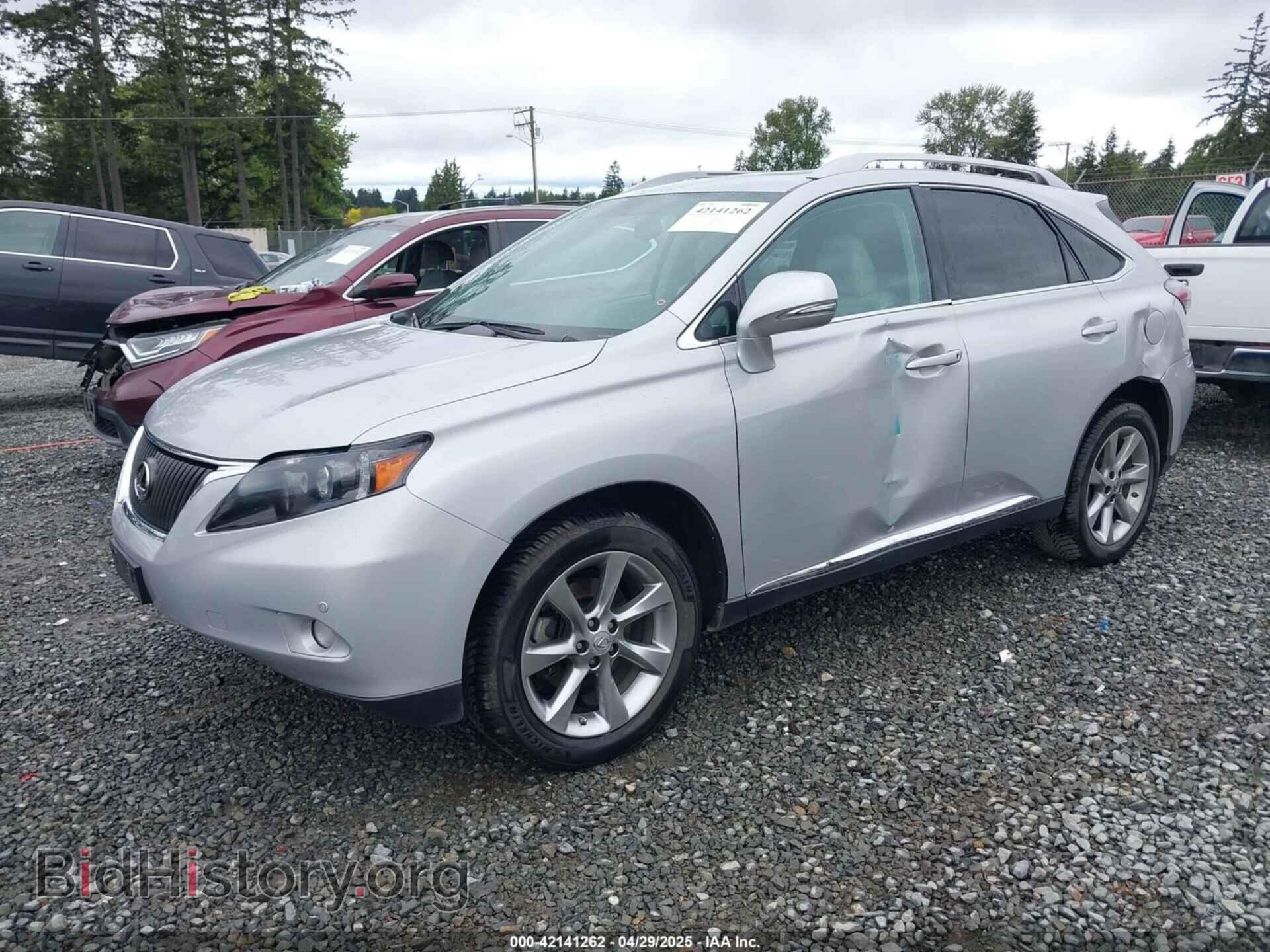 2012 LEXUS RX 350 - VIN: 2T2BK1BA3CC125451 - Фото 2