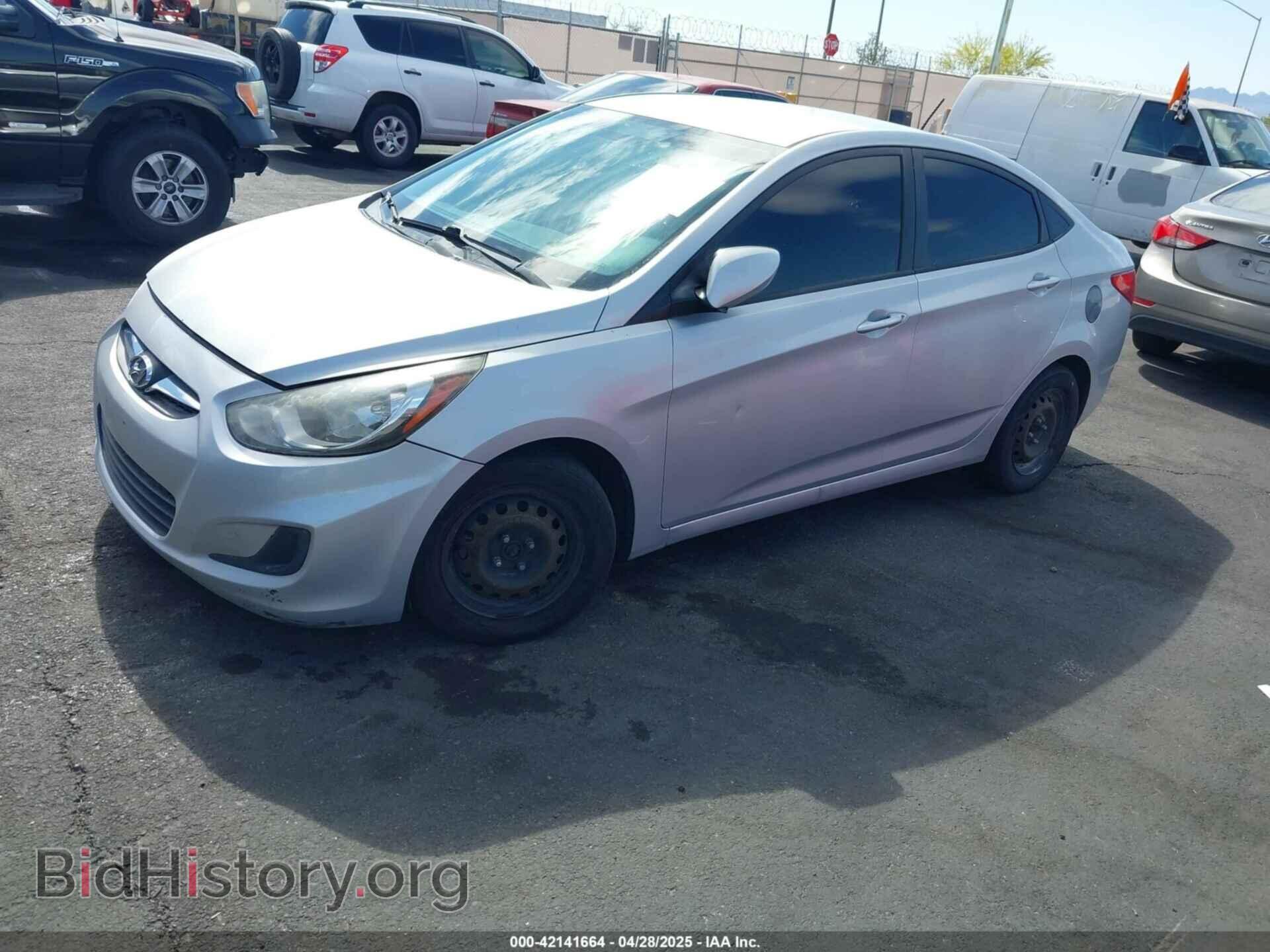2014 HYUNDAI ACCENT - VIN: KMHCT4AE9EU688954 - Фото 2