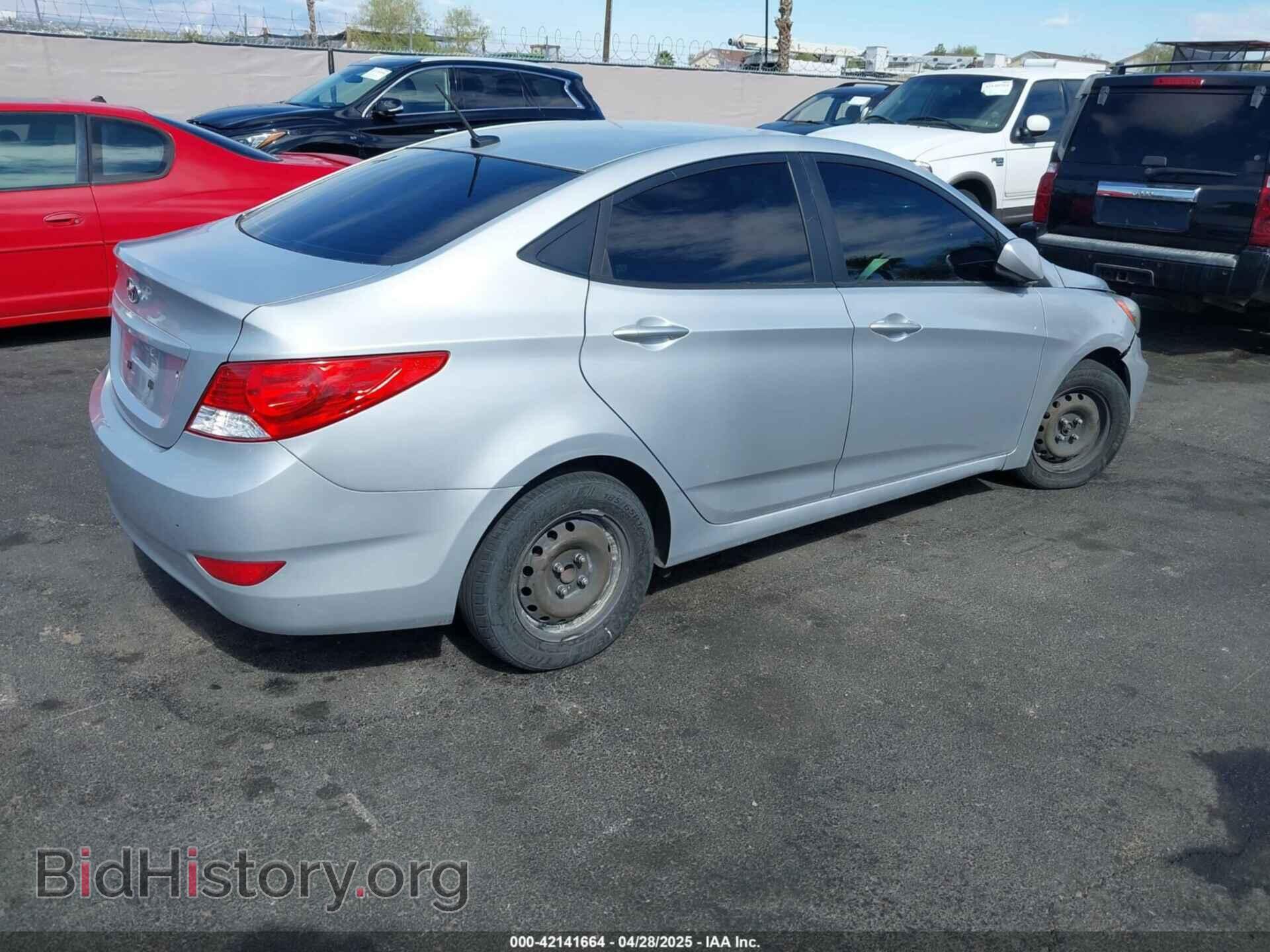 2014 HYUNDAI ACCENT - VIN: KMHCT4AE9EU688954 - Фото 4