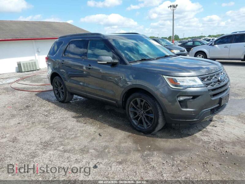 2018 Ford EXPLORER XLT (VIN 1FM5K8D86JGB16063) — фото 1 из 16, IAAI, повреждение: правая задняя часть
