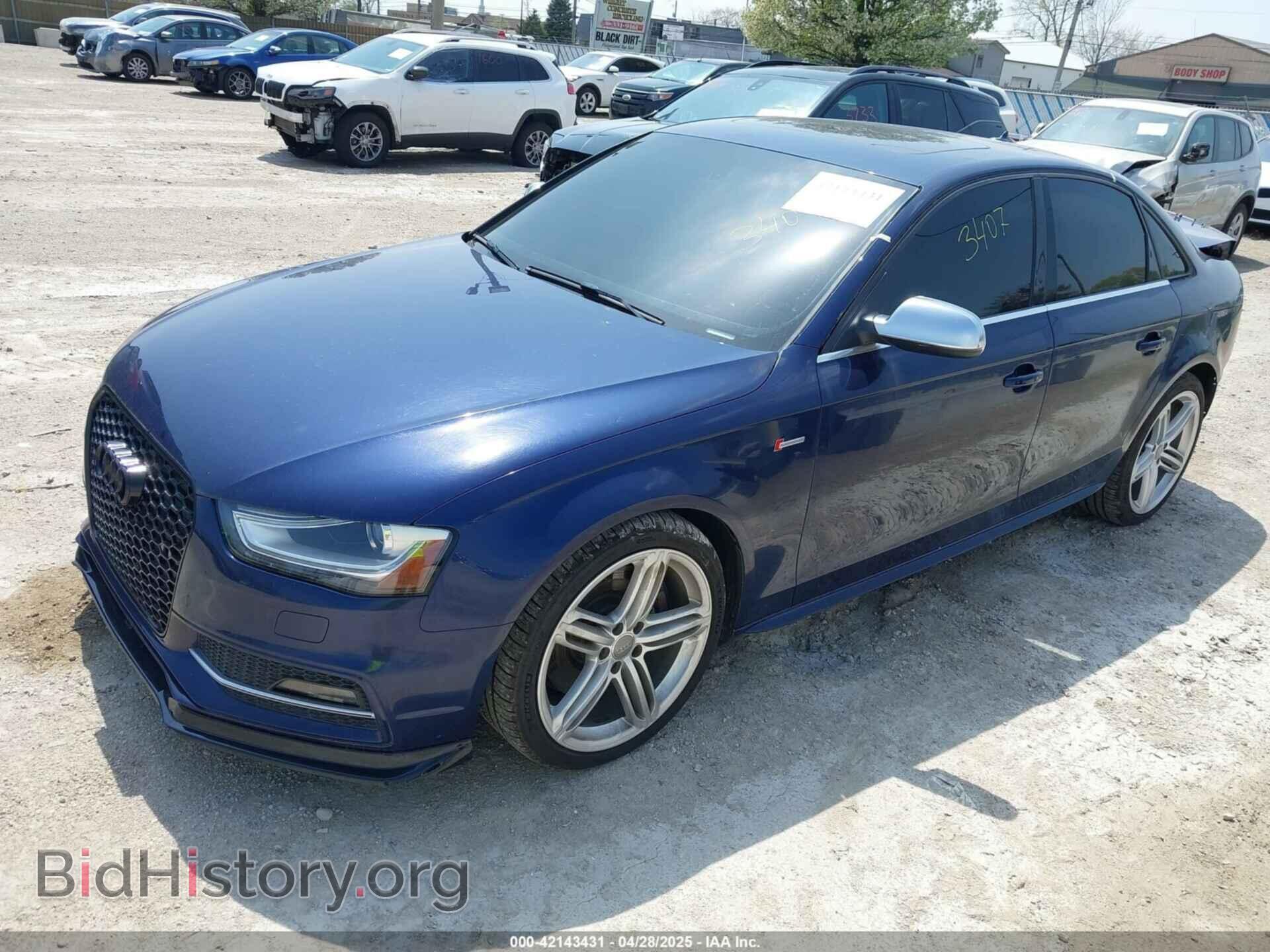 2014 AUDI S4 - VIN: WAUDGAFL1EA120568 - Фото 2