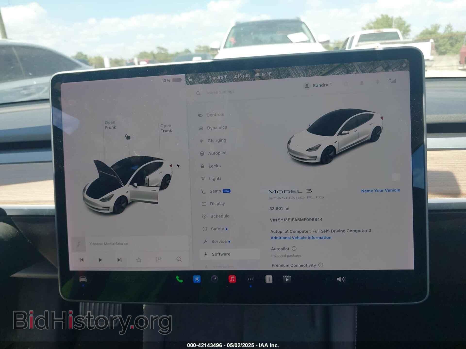 2021 TESLA MODEL 3 - VIN: 5YJ3E1EA5MF098844 - Photo 18