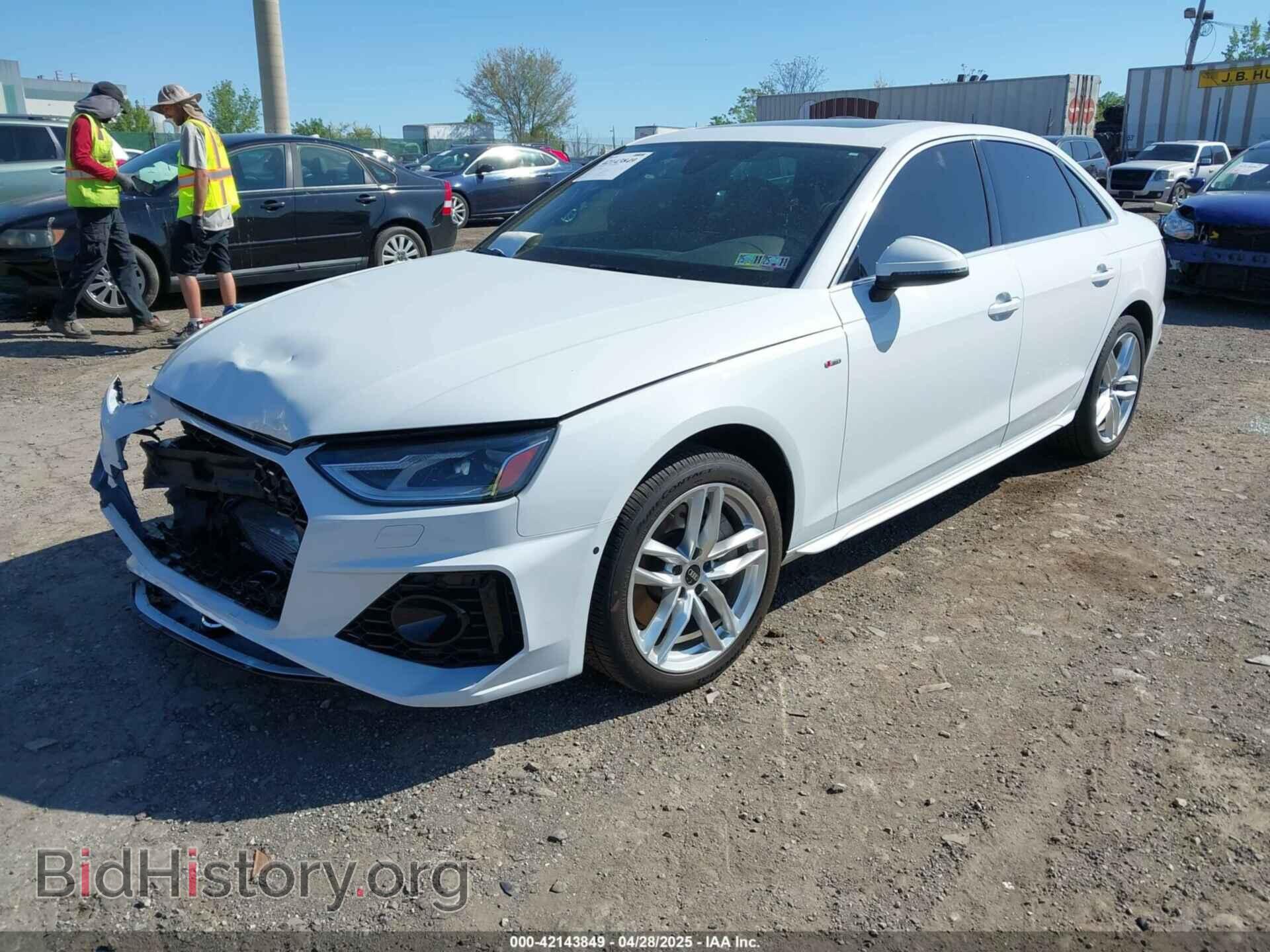 2021 AUDI A4 - VIN: WAUDAAF46MN007457 - Фото 2