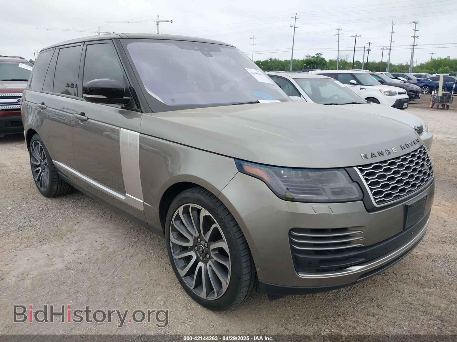 Photo SALGS2SV1KA538550 - LAND ROVER RANGE ROVER 2019