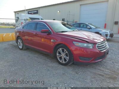 2013 Ford TAURUS SEL, red — VIN 1FAHP2E99DG173584, IAAI