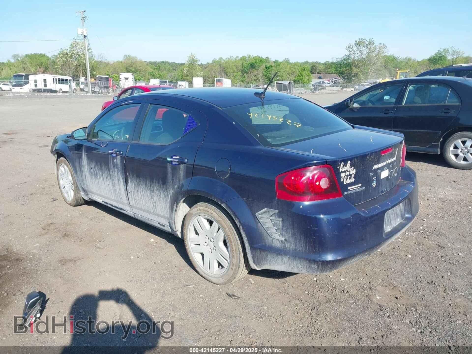 2014 DODGE AVENGER - VIN: 1C3CDZAB9EN144246 - Фото 3