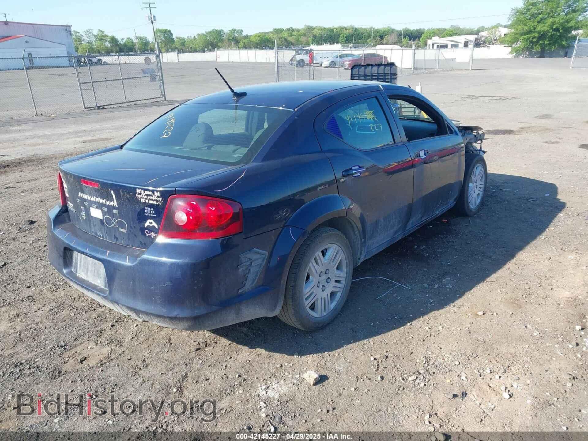 2014 DODGE AVENGER - VIN: 1C3CDZAB9EN144246 - Фото 4