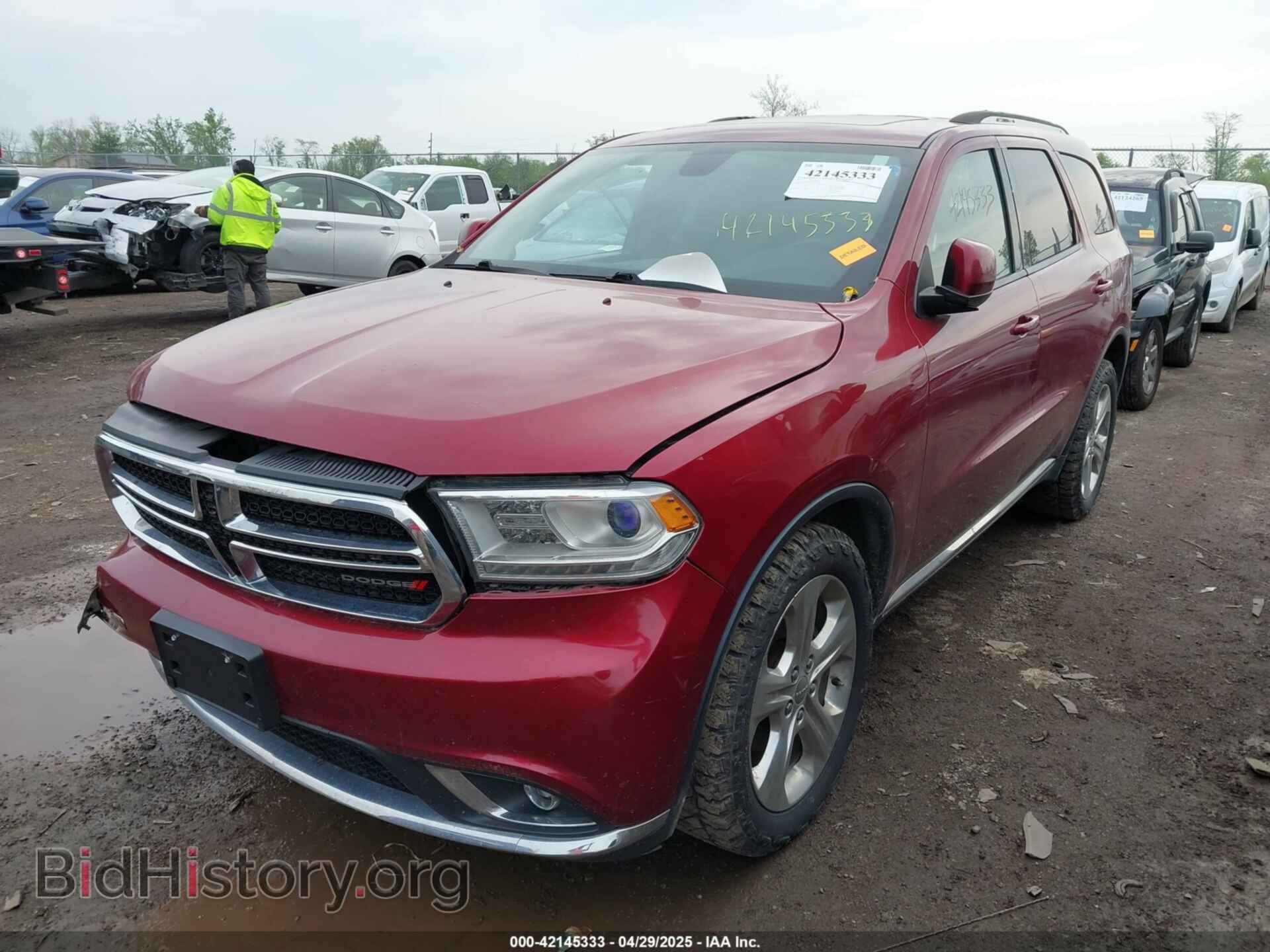 2014 DODGE DURANGO - VIN: 1C4RDJDG3EC971489 - Фото 2