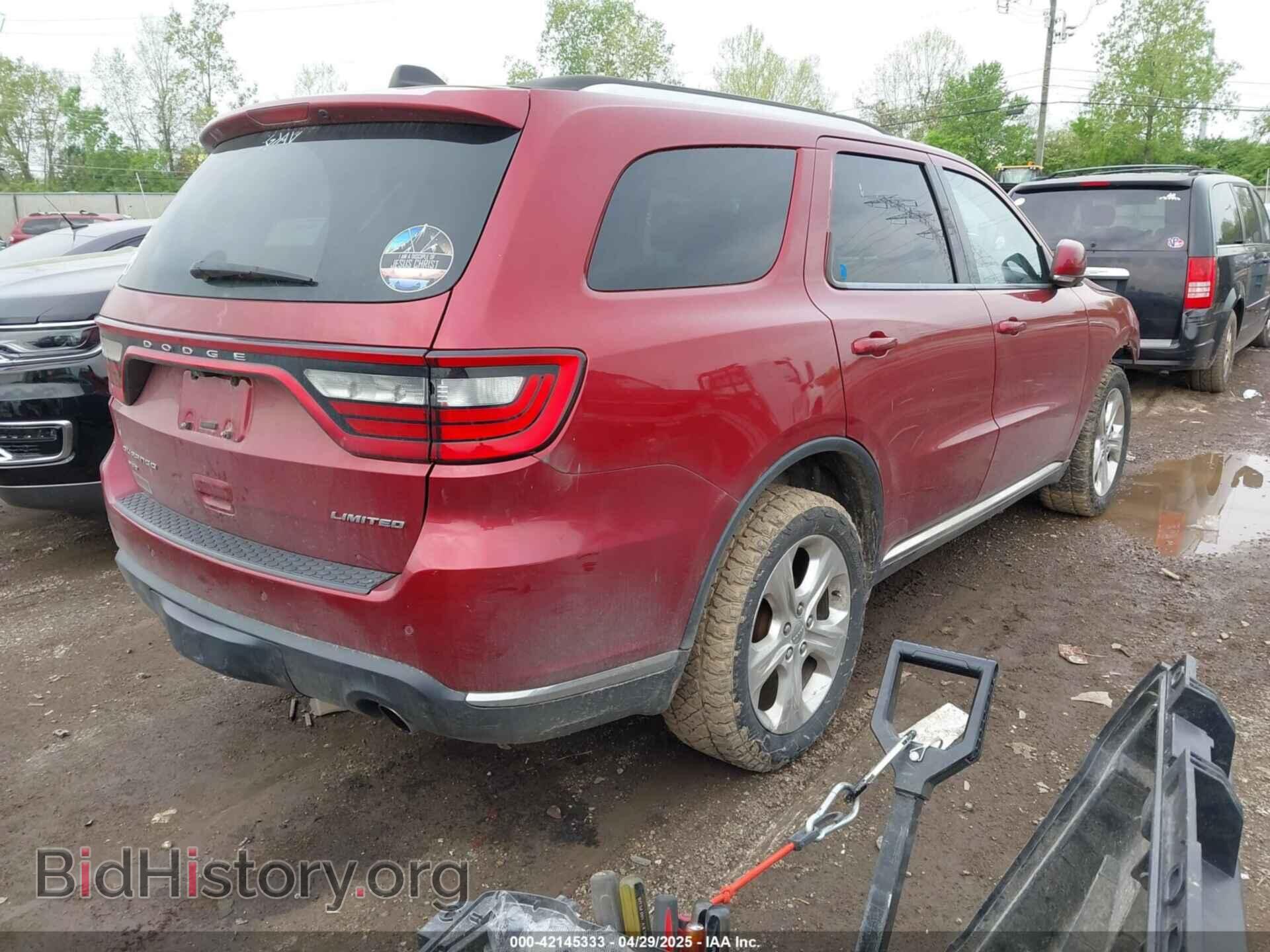 2014 DODGE DURANGO - VIN: 1C4RDJDG3EC971489 - Фото 4