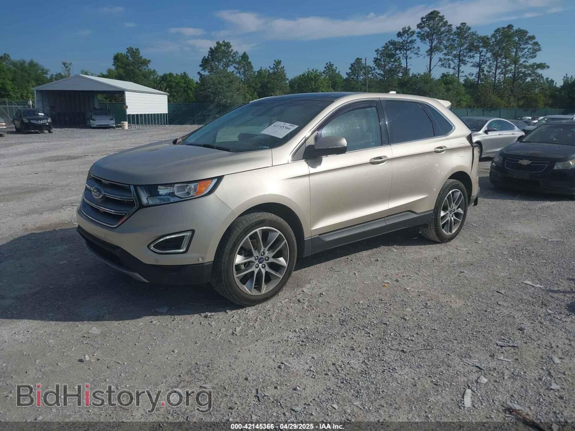 2017 FORD EDGE - VIN: 2FMPK3K95HBC01565 - Фото 2