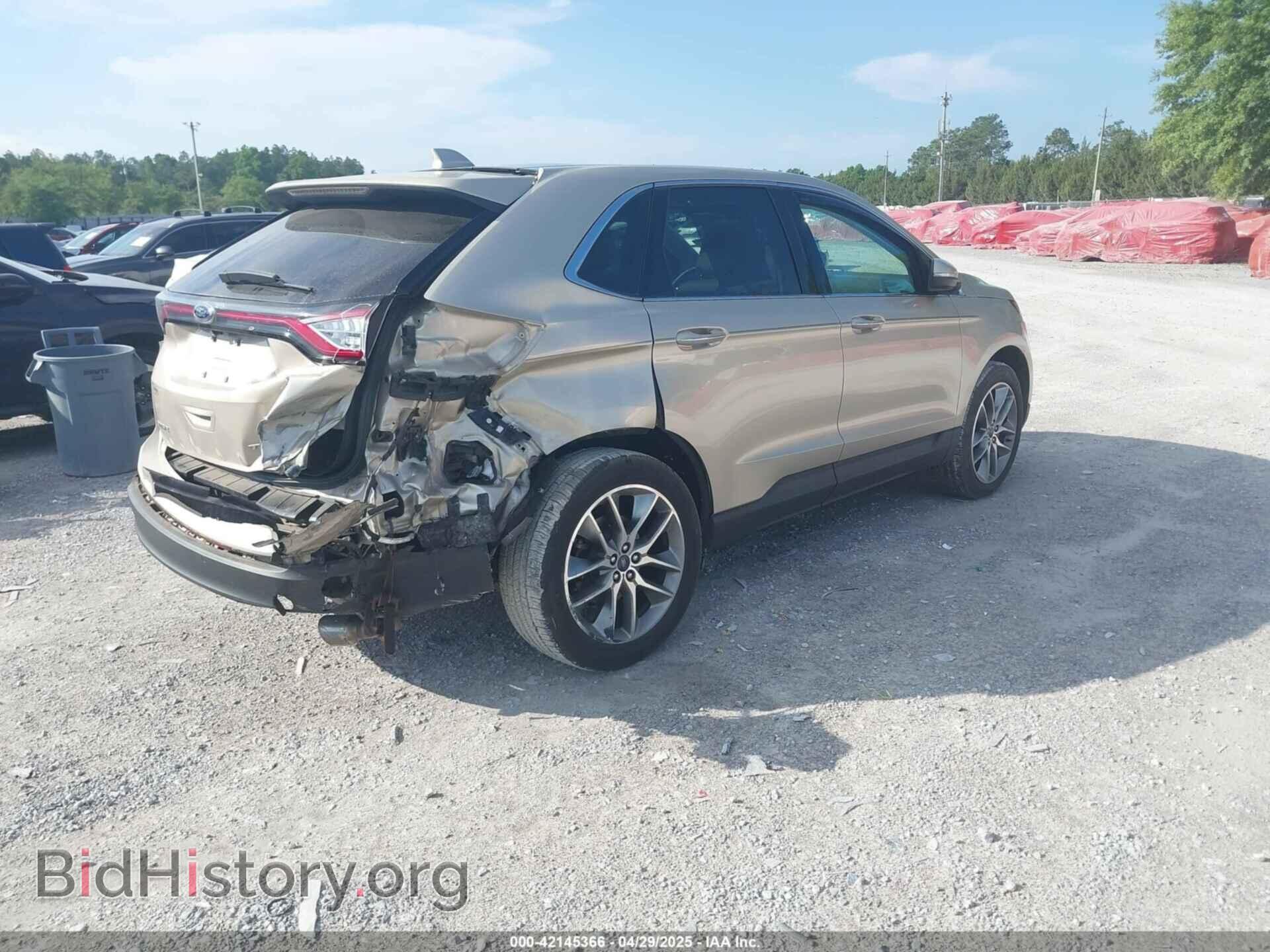 2017 FORD EDGE - VIN: 2FMPK3K95HBC01565 - Фото 4