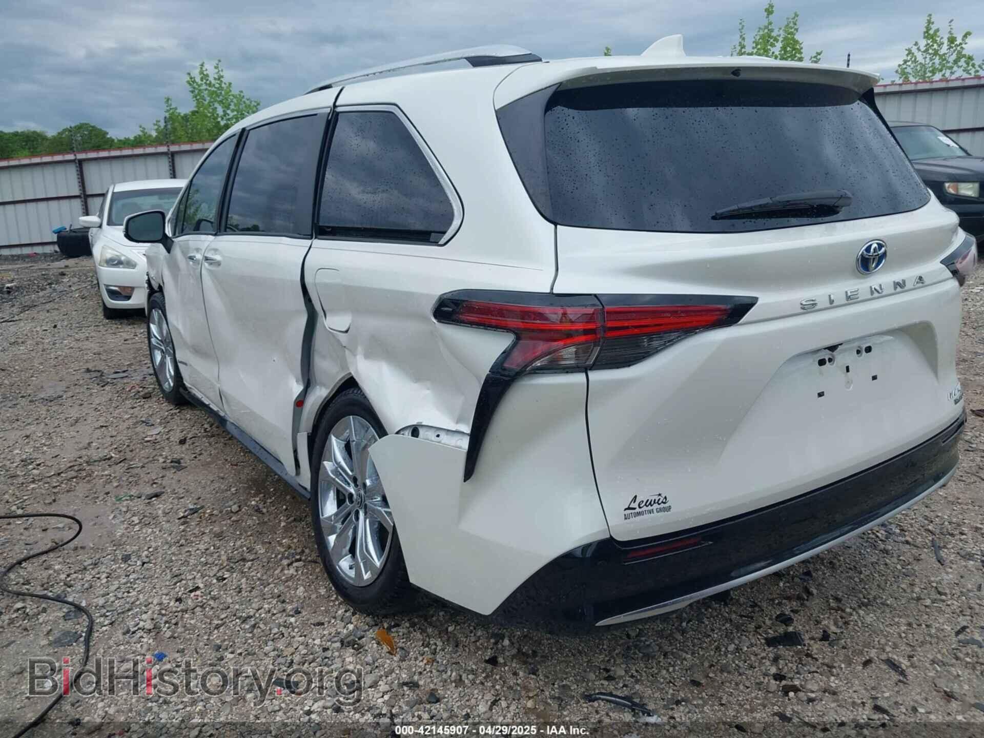 2021 TOYOTA SIENNA - VIN: 5TDERKEC9MS022771 - Фото 3