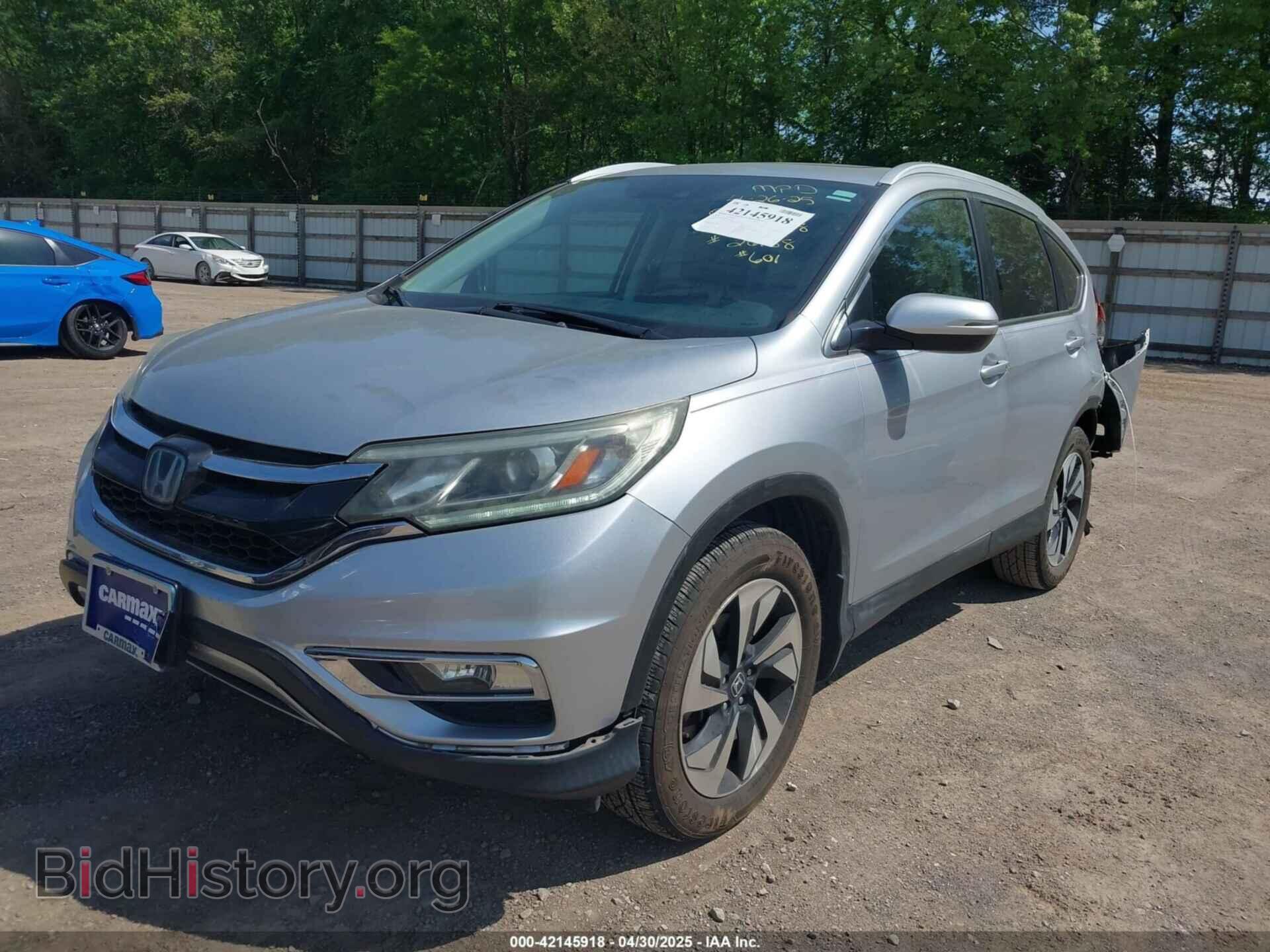 2016 HONDA CR-V - VIN: 5J6RM3H93GL007737 - Фото 2