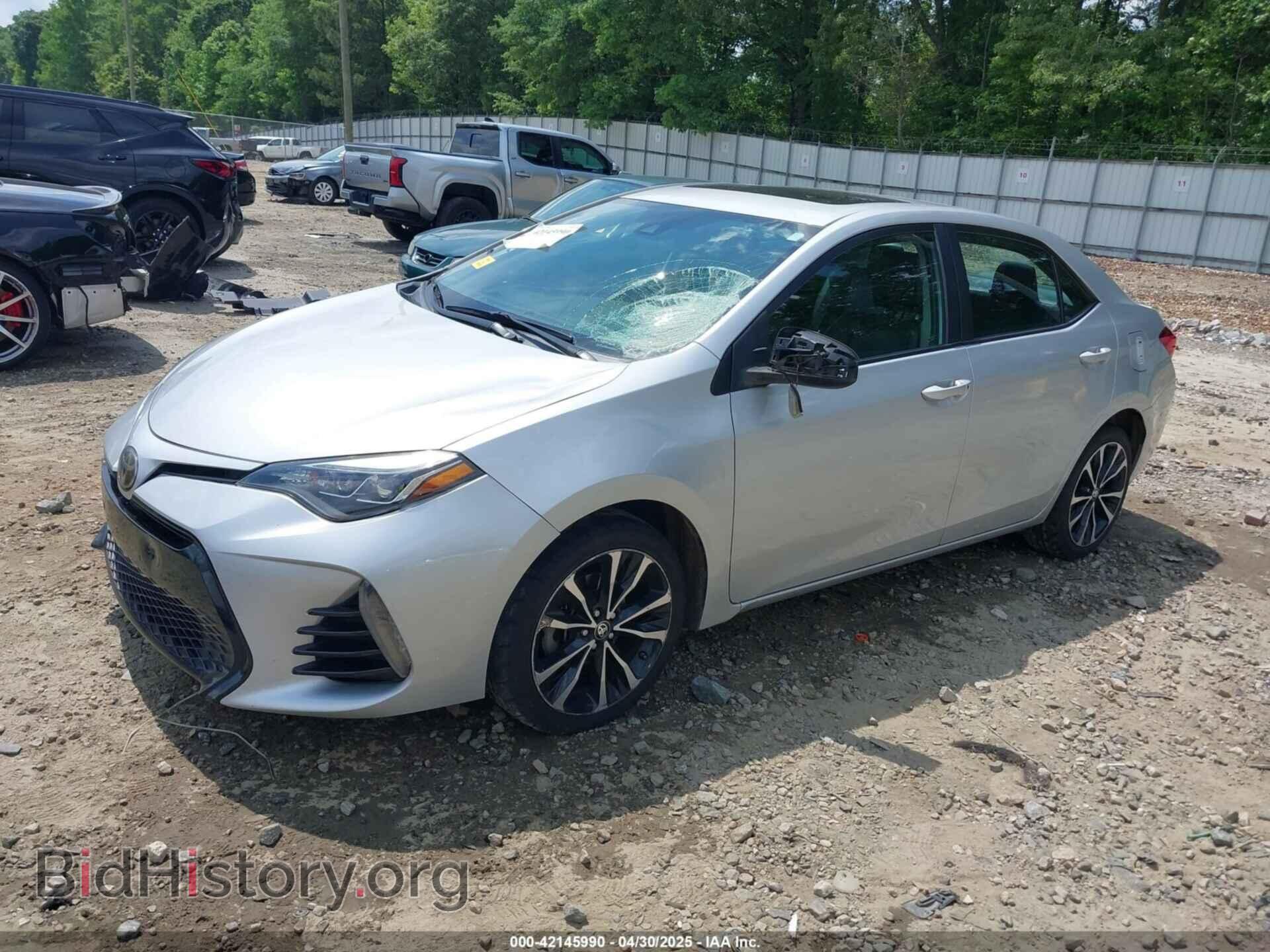 2018 TOYOTA COROLLA - VIN: 5YFBURHEXJP776824 - Фото 2