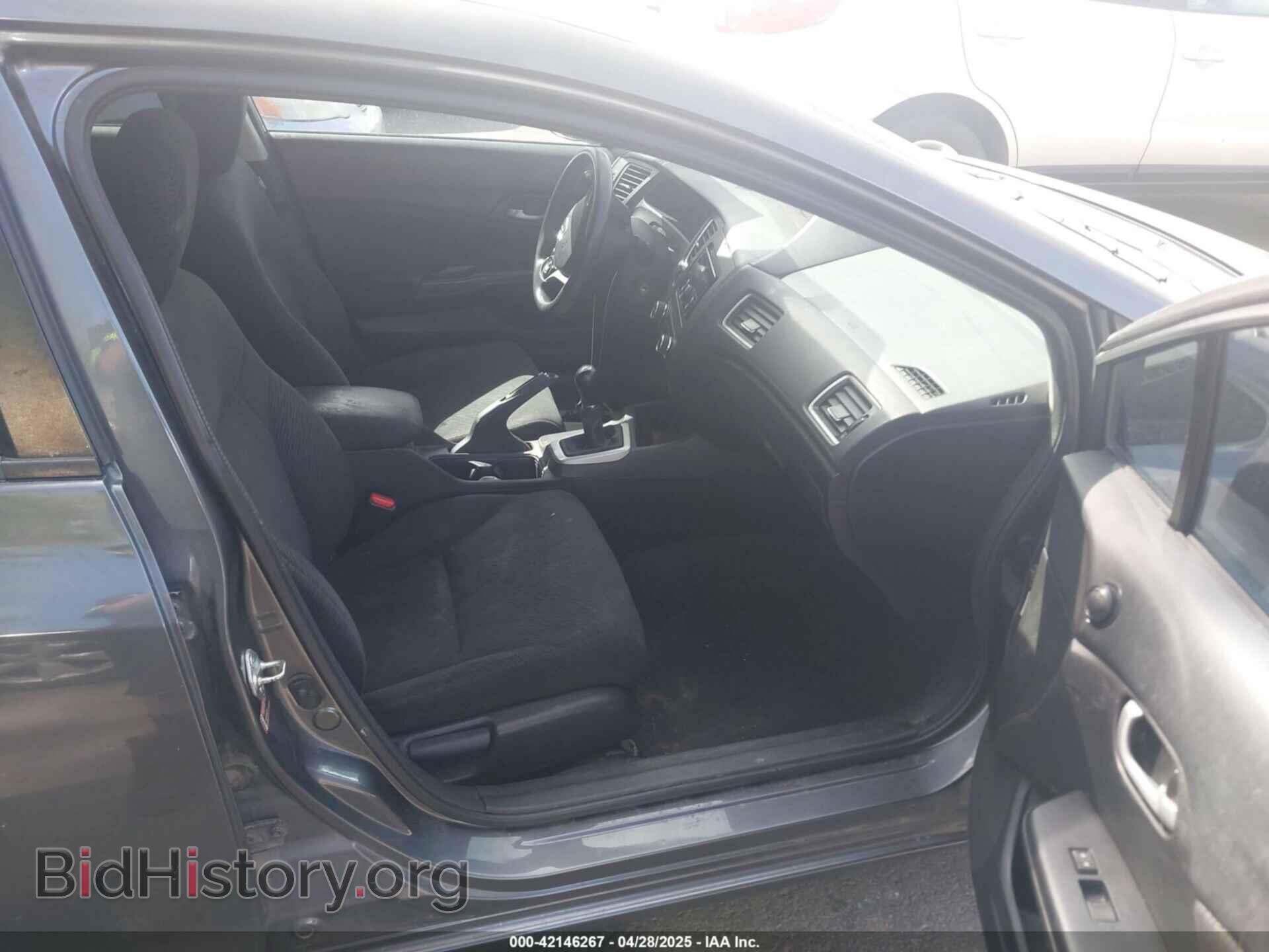 2013 HONDA CIVIC - VIN: 19XFB2E52DE056295 - Фото 5
