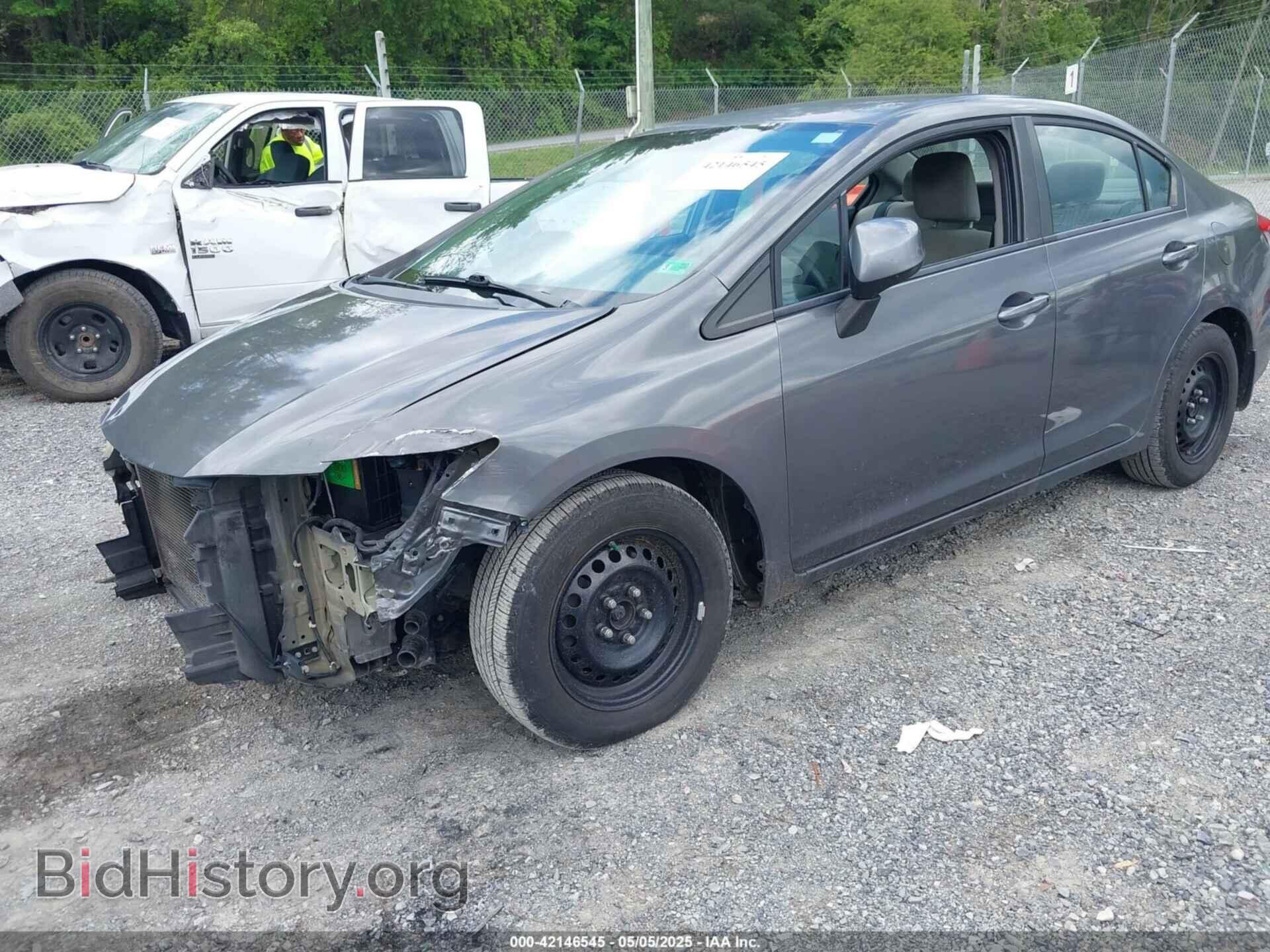 2013 HONDA CIVIC - VIN: 2HGFB2F53DH509084 - Фото 2