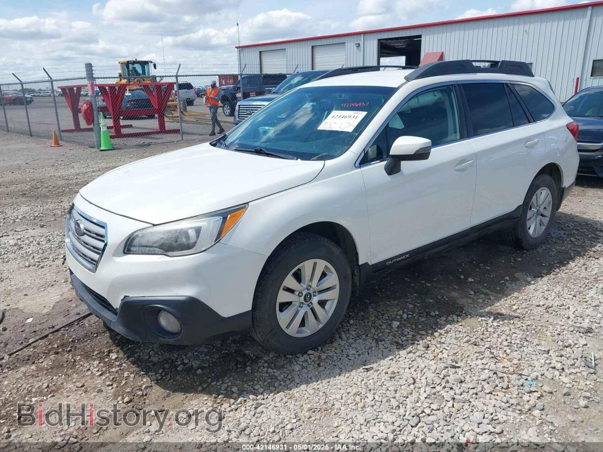 2016 SUBARU OUTBACK - VIN: 4S4BSAFC5G3319151 - Фото 2