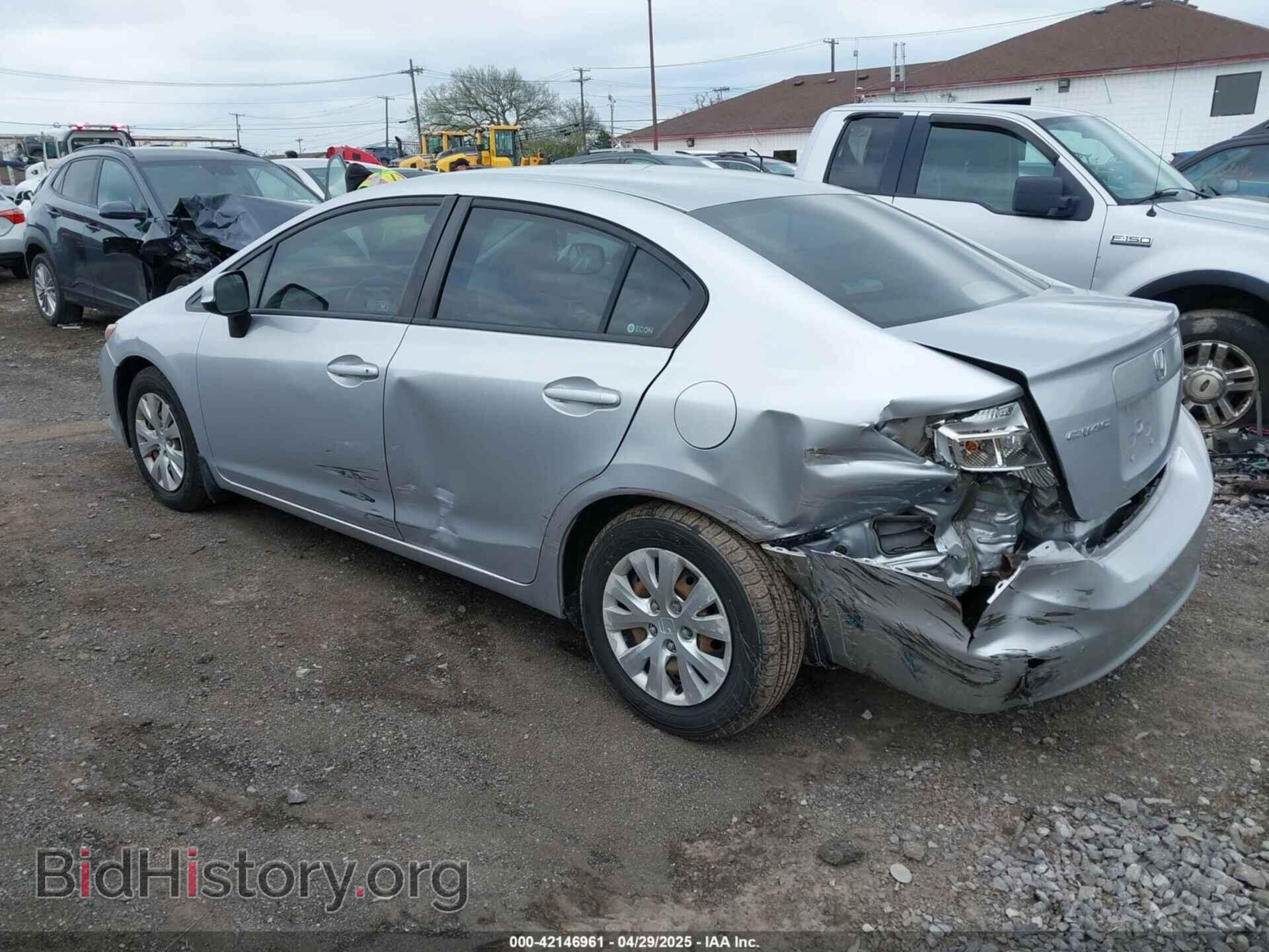 2012 HONDA CIVIC - VIN: 2HGFB2F58CH333129 - Фото 3