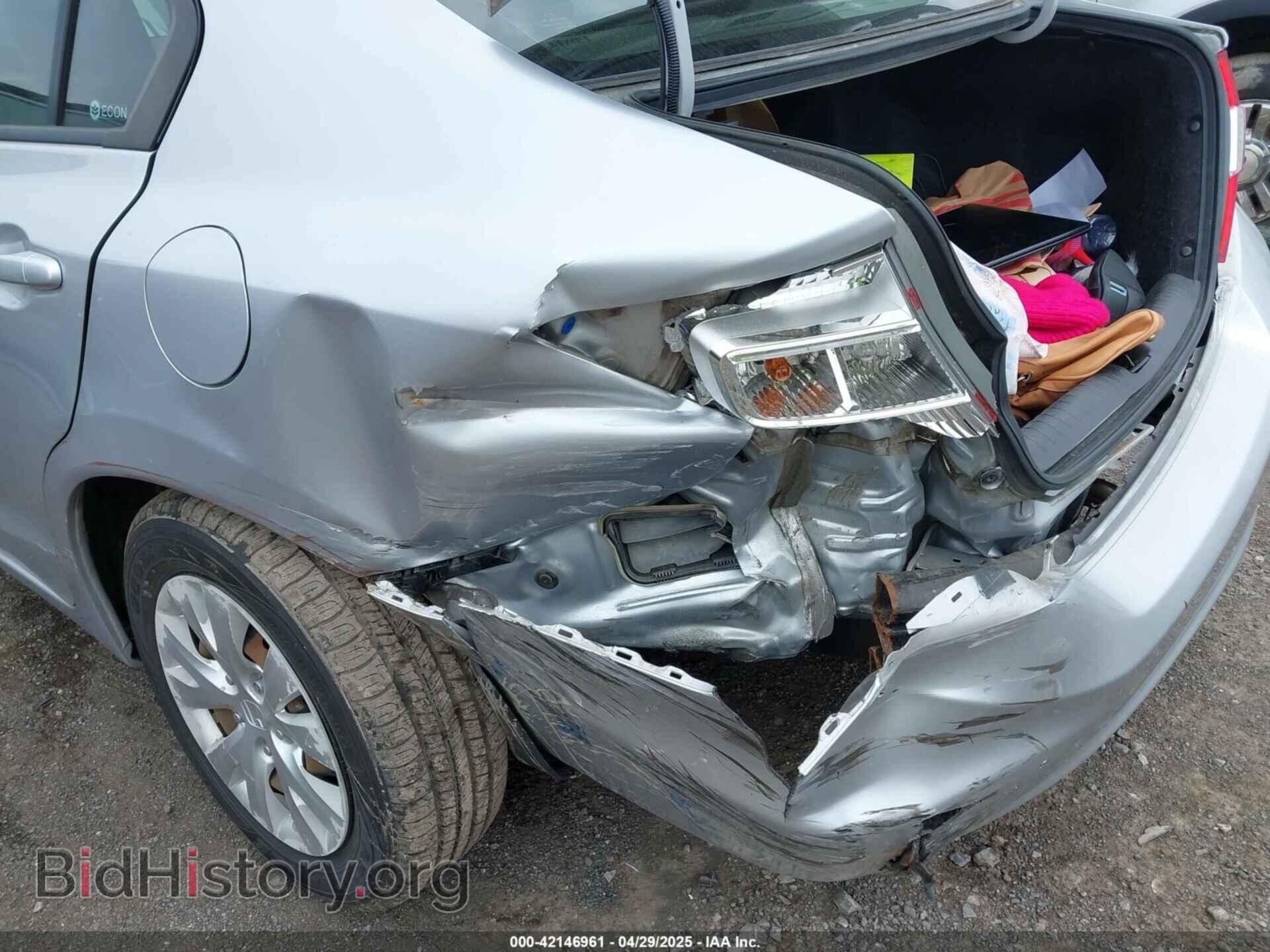 2012 HONDA CIVIC - VIN: 2HGFB2F58CH333129 - Фото 6