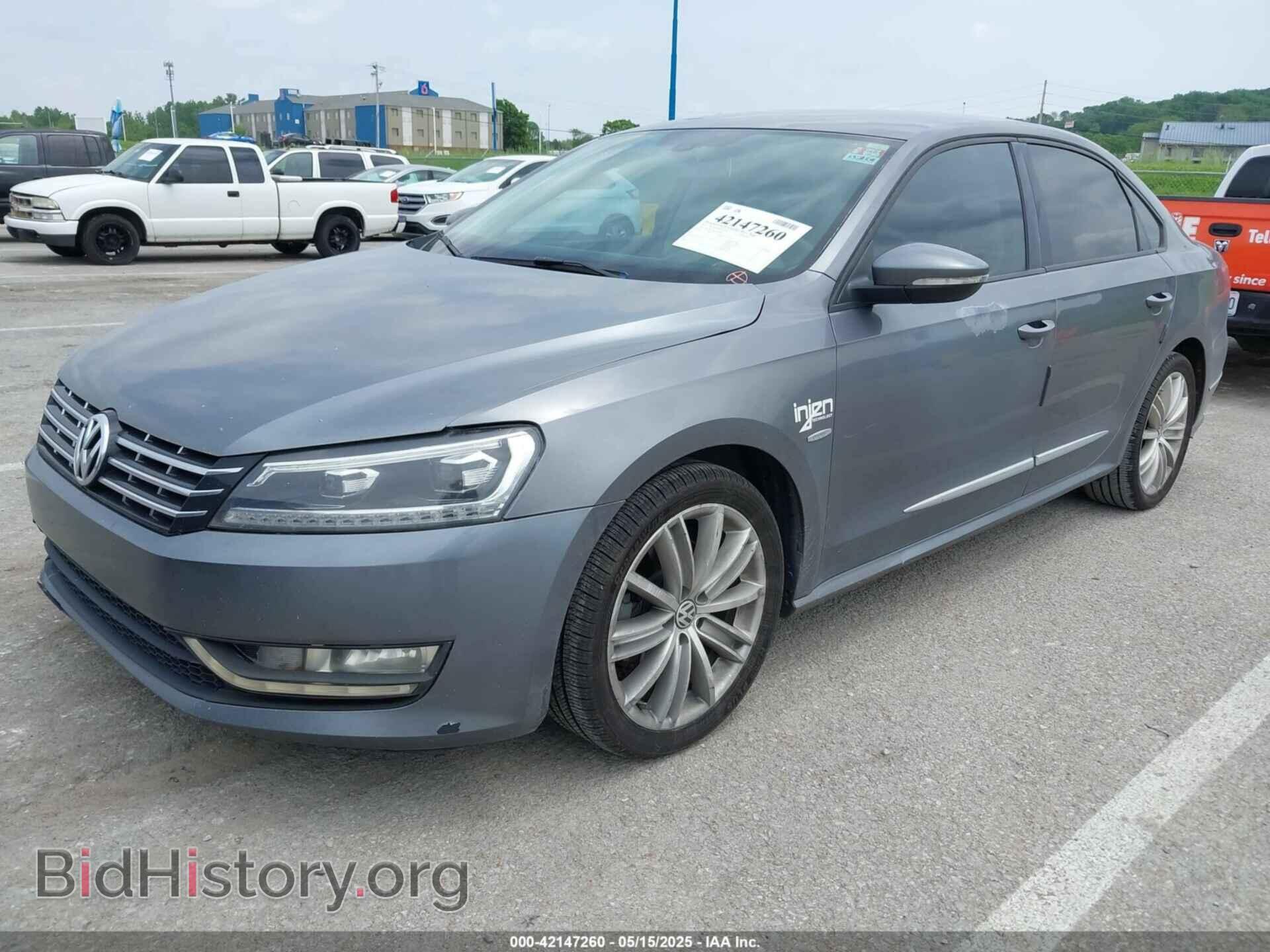 2012 VOLKSWAGEN PASSAT - VIN: 1VWAP7A39CC074390 - Фото 2