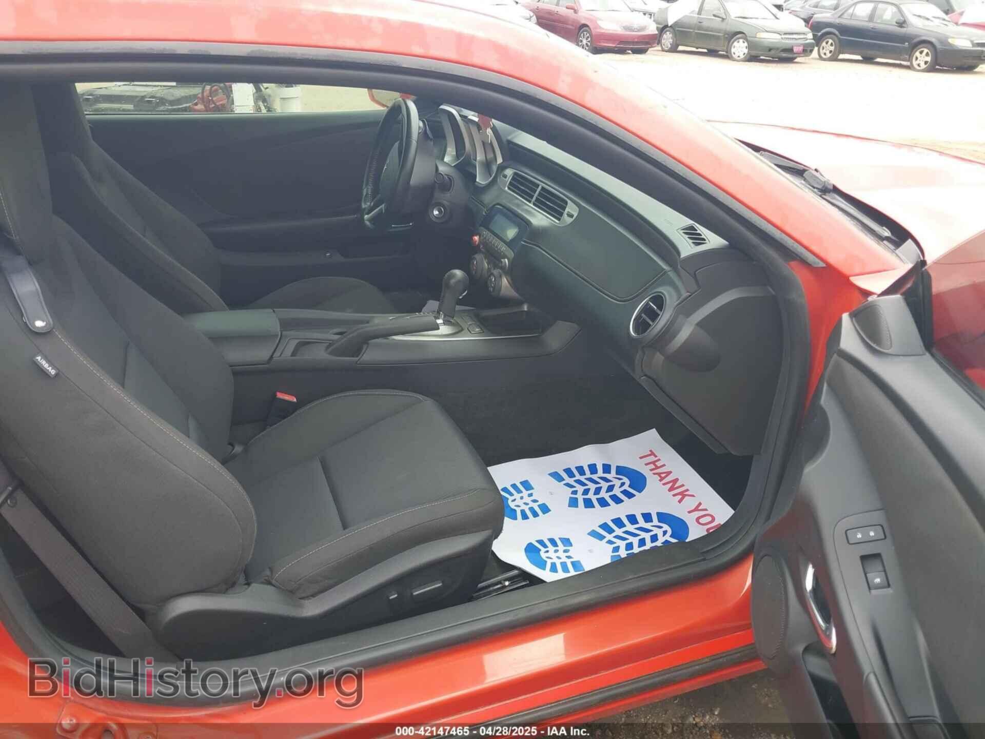 2012 CHEVROLET CAMARO - VIN: 2G1FB1E30C9178667 - Фото 5