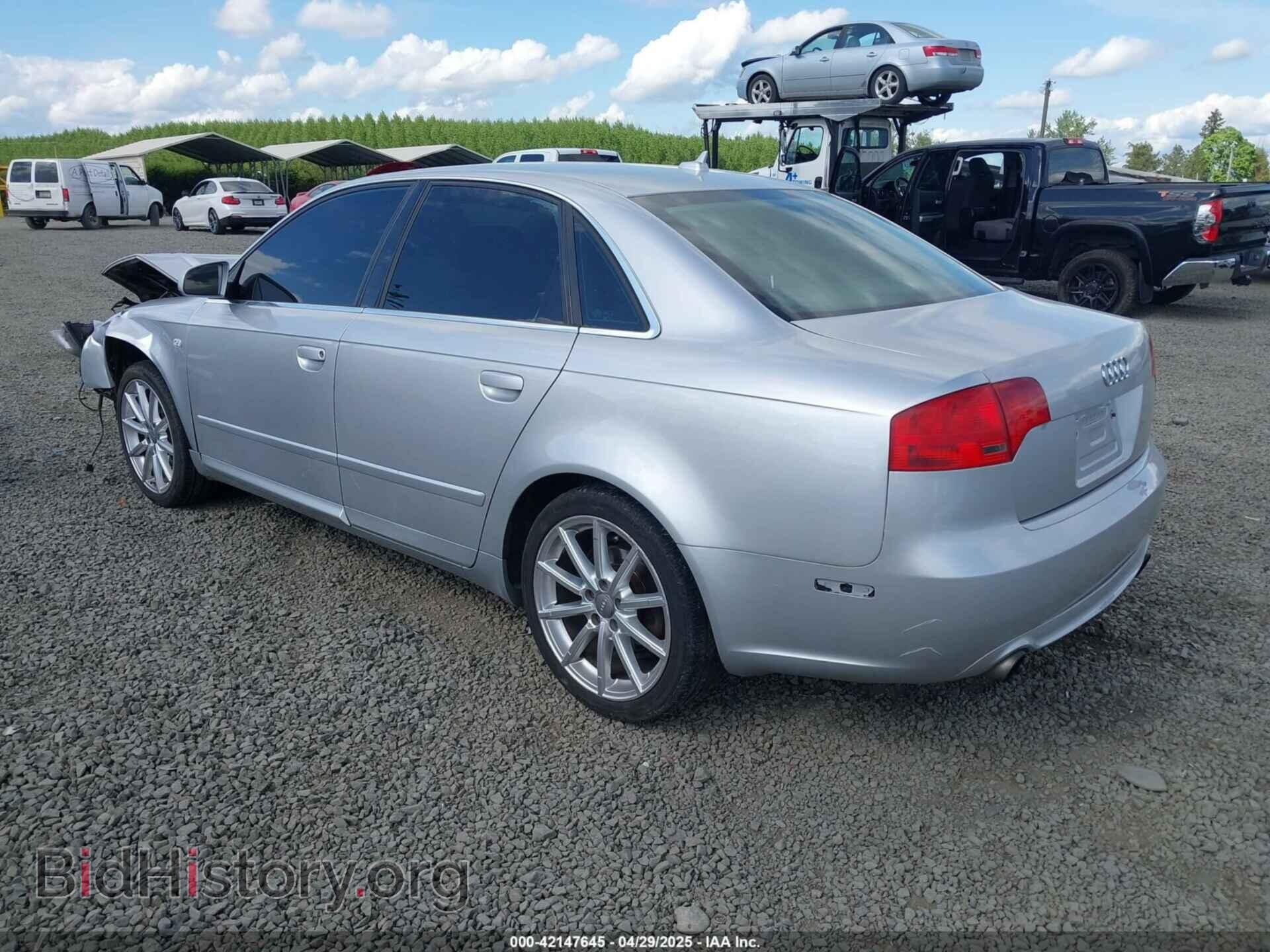 2008 AUDI A4 - VIN: WAUAF78E18A168499 - Фото 3