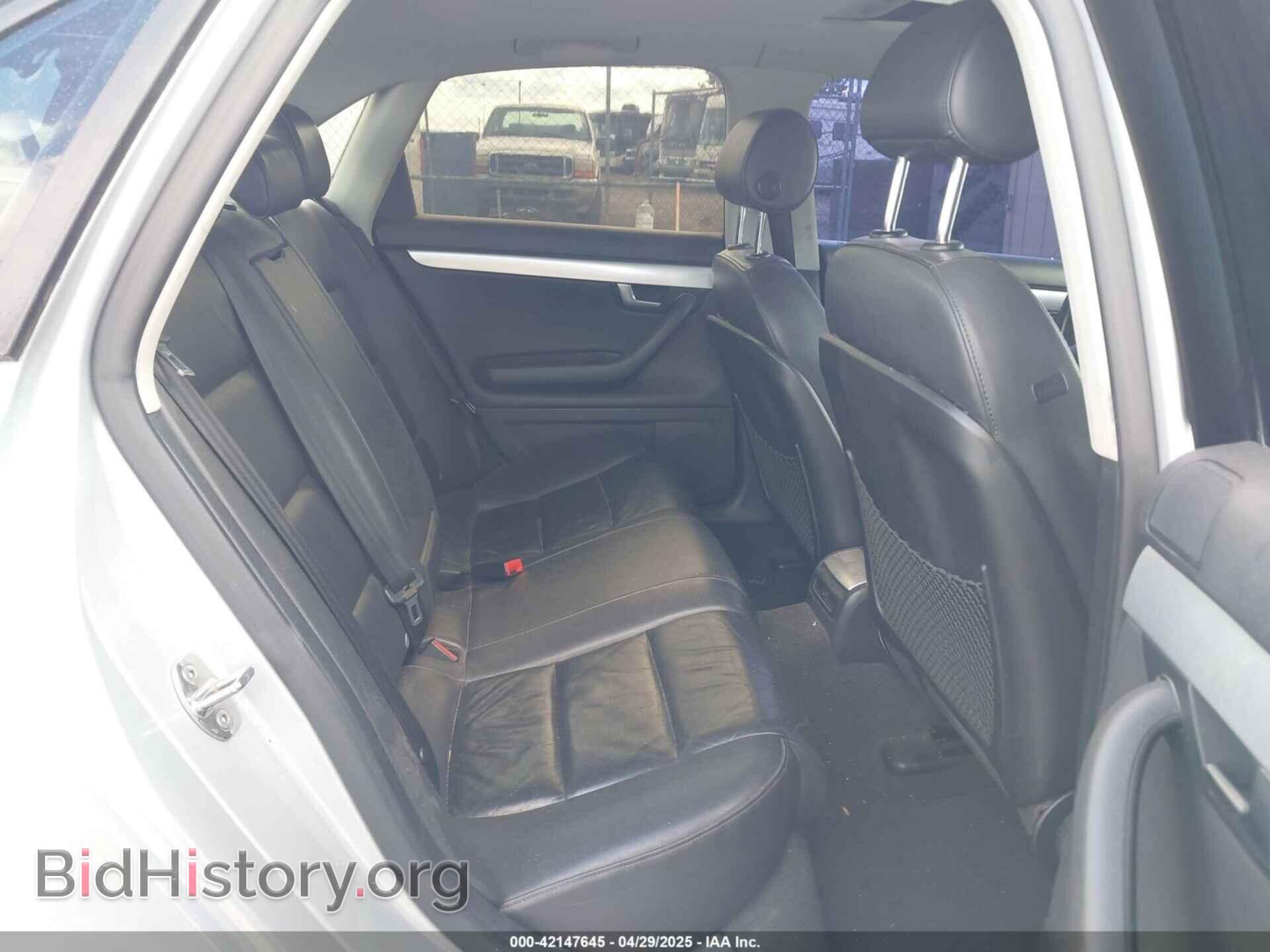 2008 AUDI A4 - VIN: WAUAF78E18A168499 - Фото 8