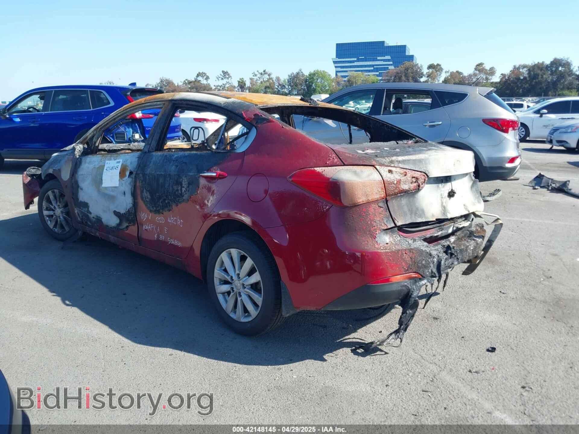2014 KIA FORTE - VIN: KNAFX4A87E5068031 - Фото 3