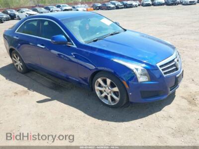 2013 Cadillac ATS Standard, blue — VIN 1G6AA5RA6D0100073, IAAI